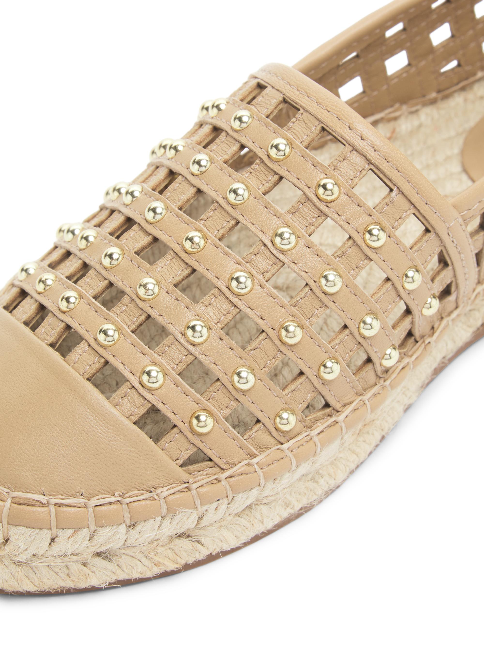 Cinq à Sept Rochel Cage Studded Espadrilles | Saks Fifth Avenue