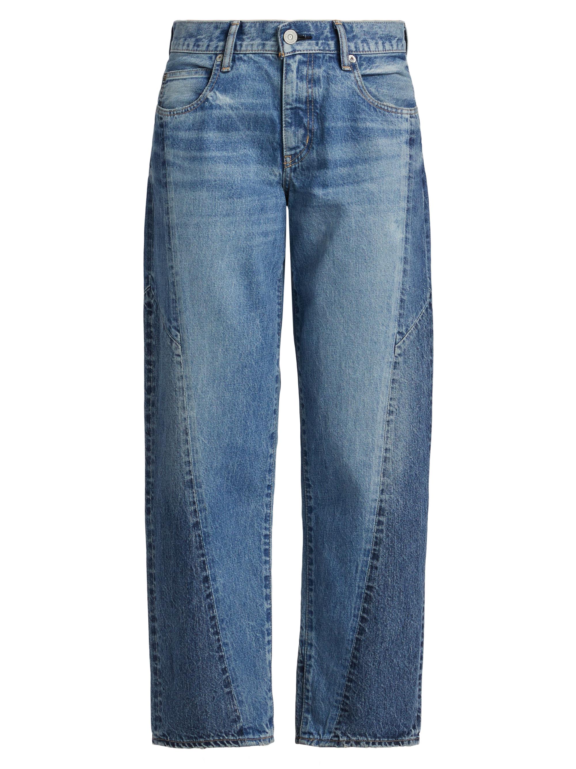 Maje Wide-Leg Jeans with Chain-Link Belt | Saks Fifth Avenue
