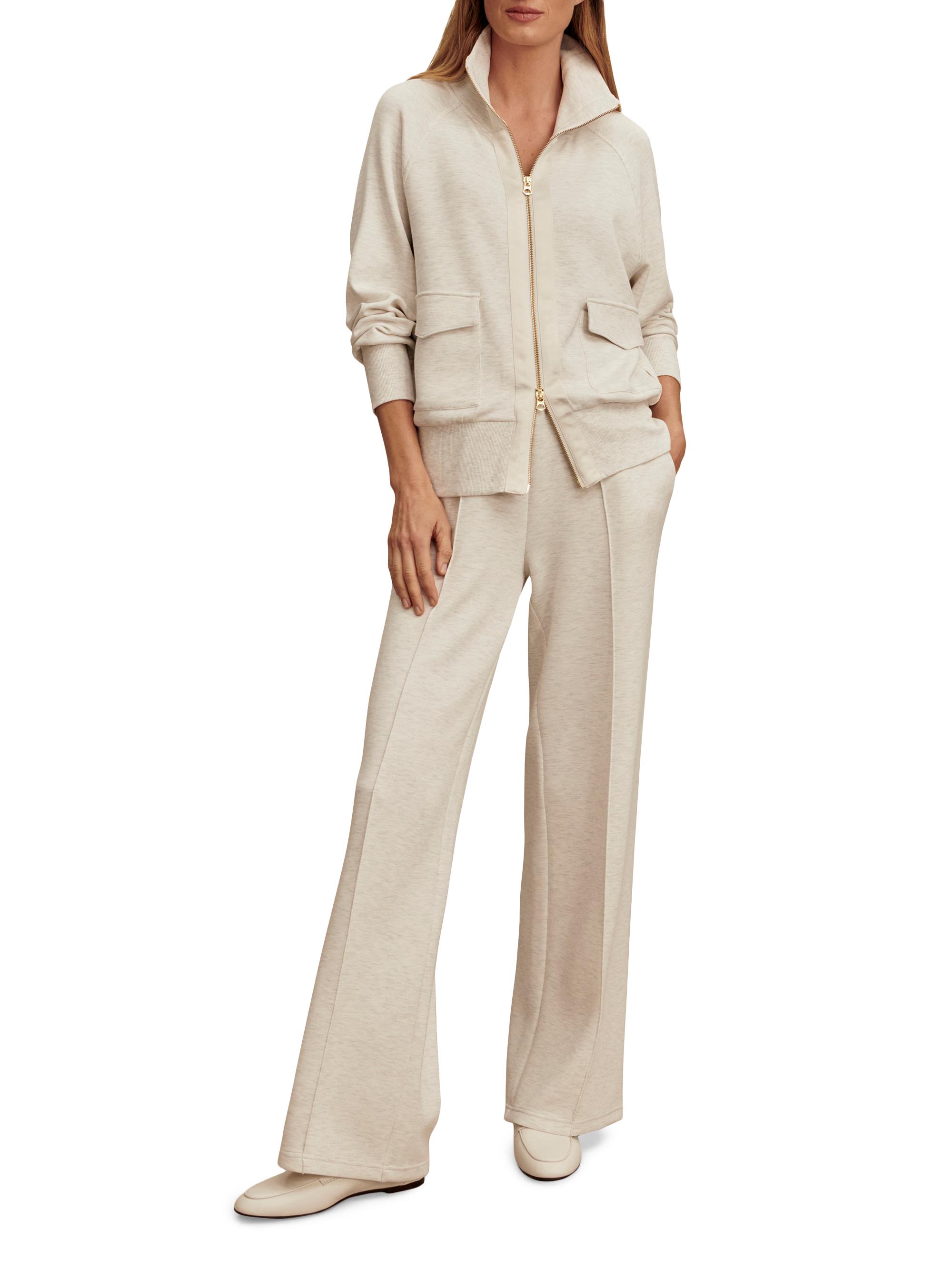 Varley Women's Roxbury Solid Zip-Front Jacket -  Marl | Thumbnail 2