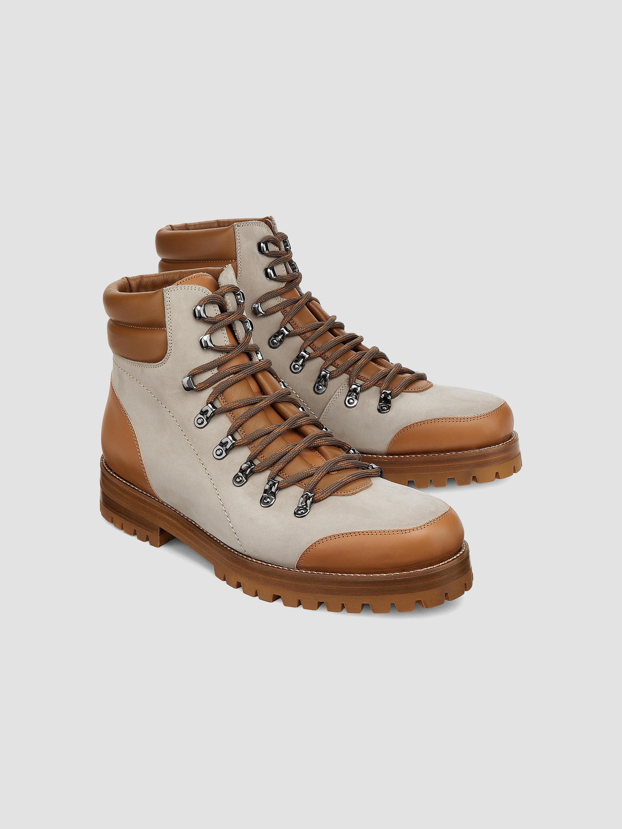 Manolo Blahnik Janka Leather Hiking Boots | Saks Fifth Avenue