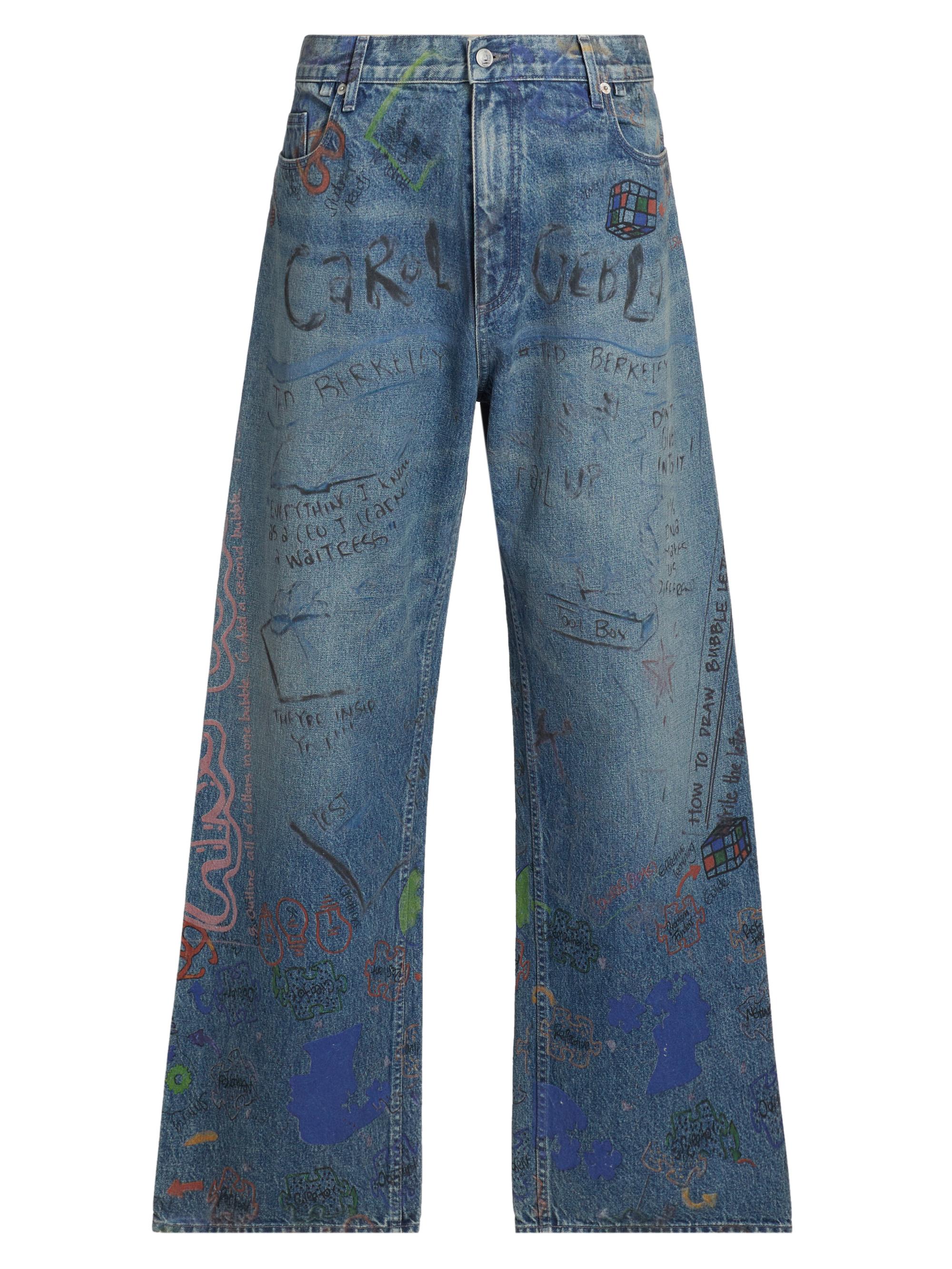 Balenciaga Super Destroyed Baggy Pants | Saks Fifth Avenue