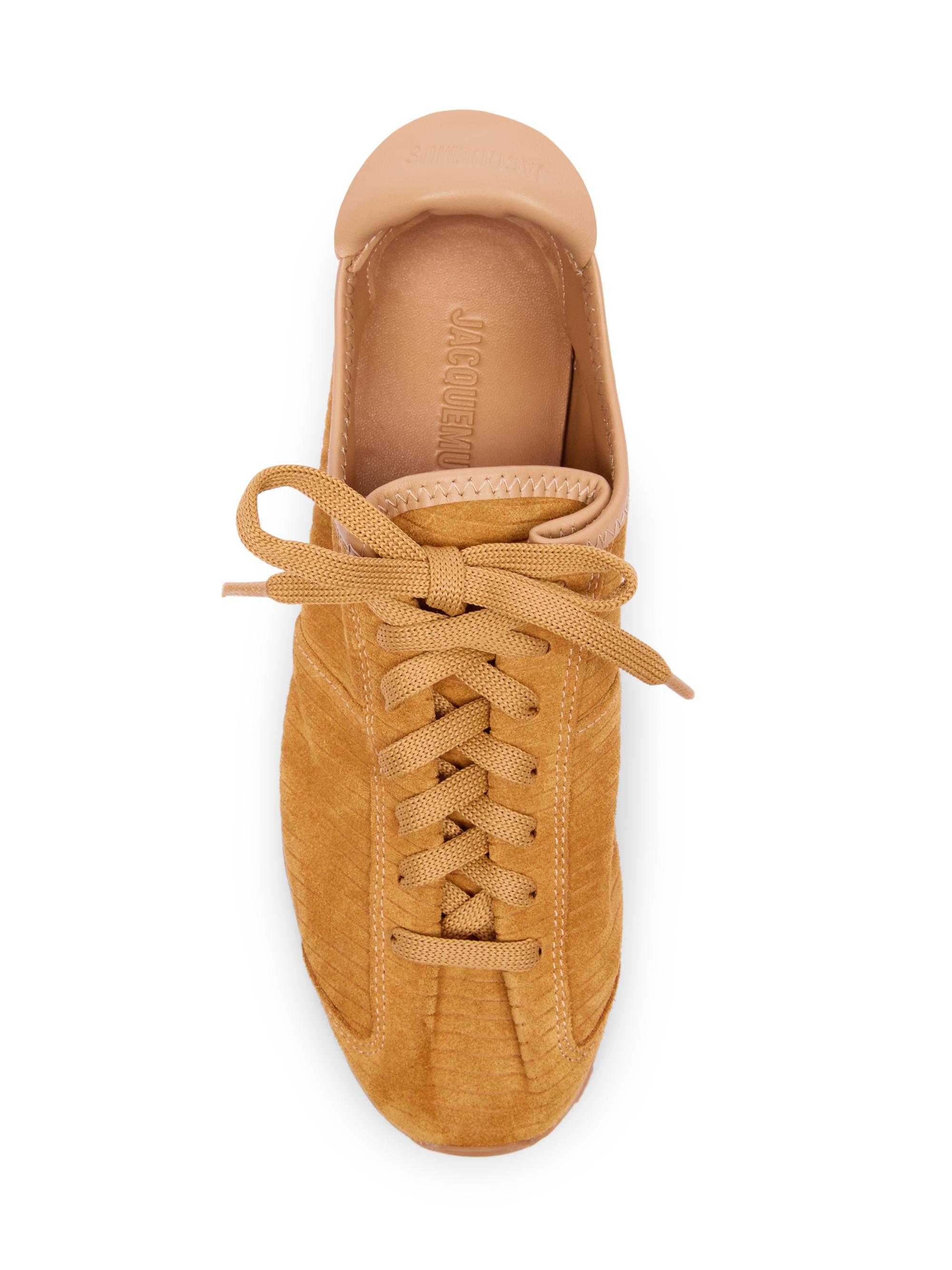 Jacquemus Les Tennis Textured Suede Sneakers | Saks Fifth Avenue