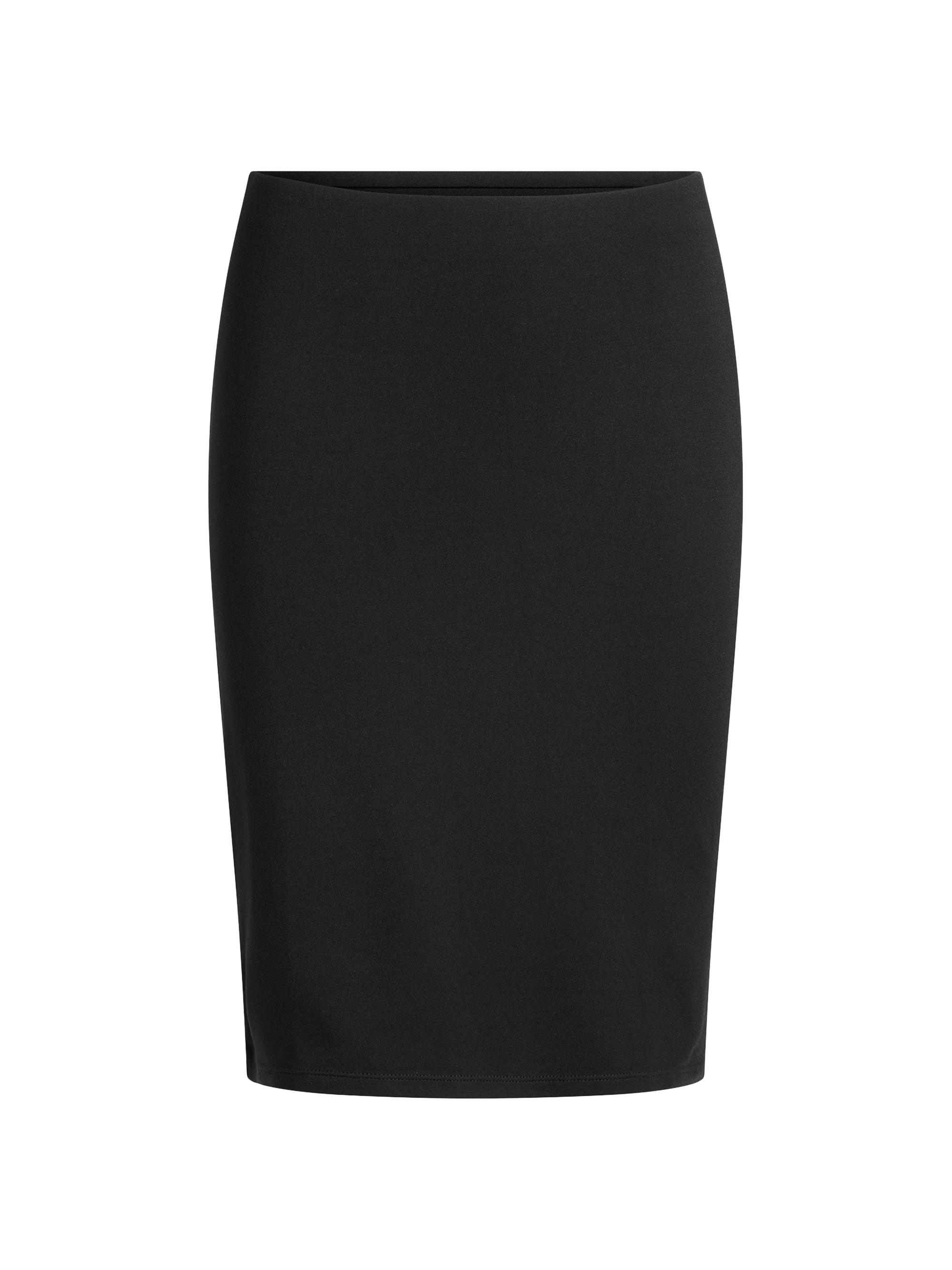 SKIMS Women's Smooth Layers SL Skirt - Obsidian