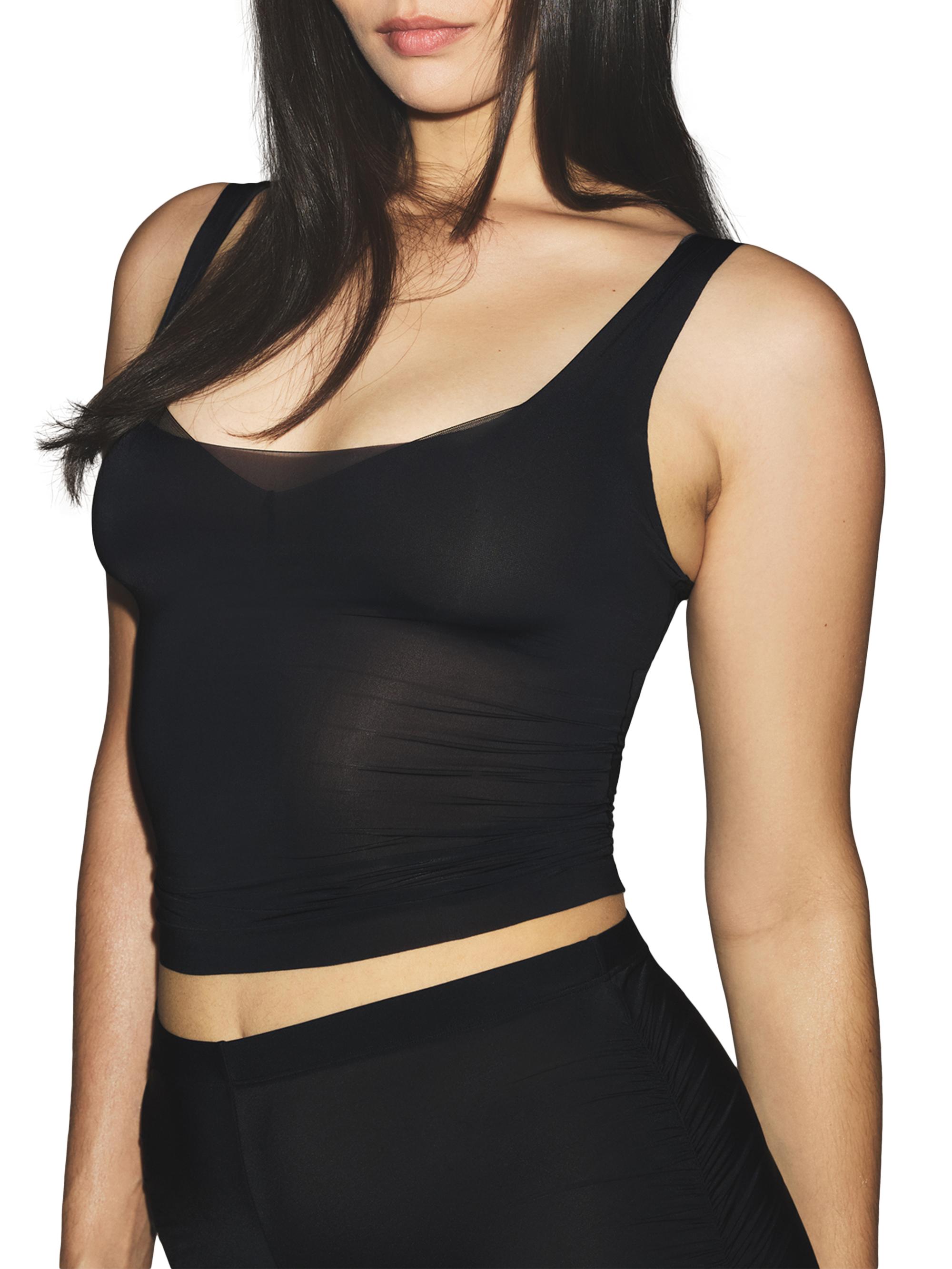 トップス litmus sheer skin tops トップス litmus sheer skin tops Sheer Overlay Top - Rose