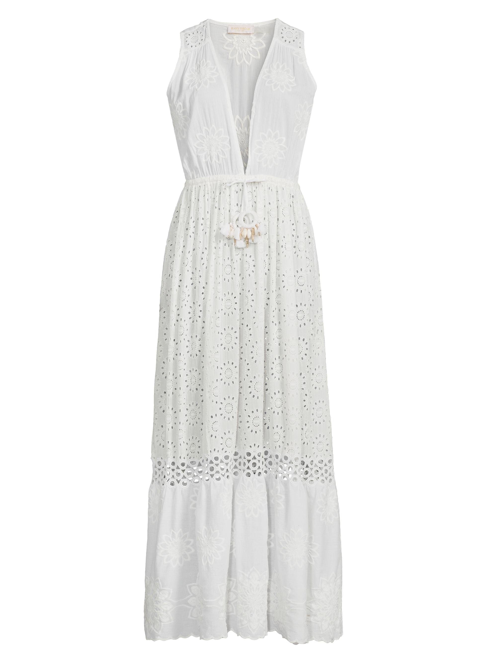 Ramy Brook Women's Paxton Cotton Cover-Up Maxi Dress - White Floral
