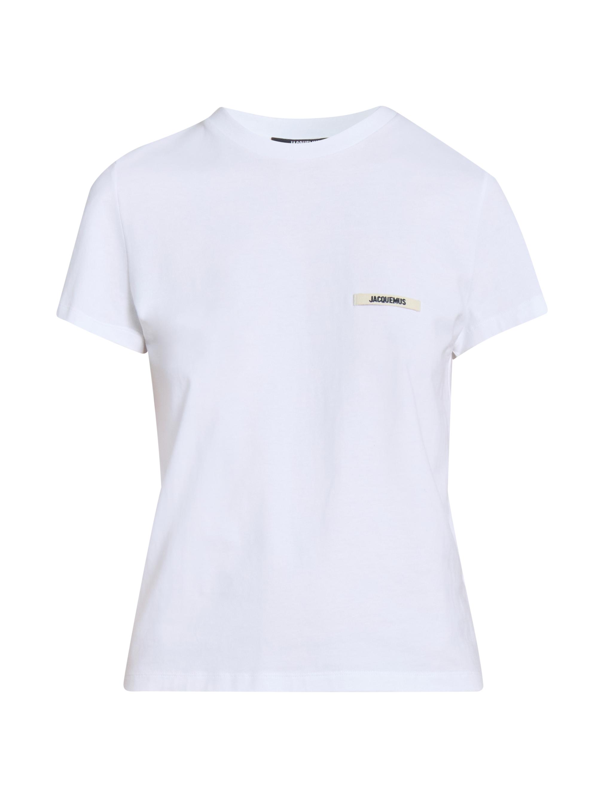 Jacquemus Women's Logo Cotton T-Shirt - White