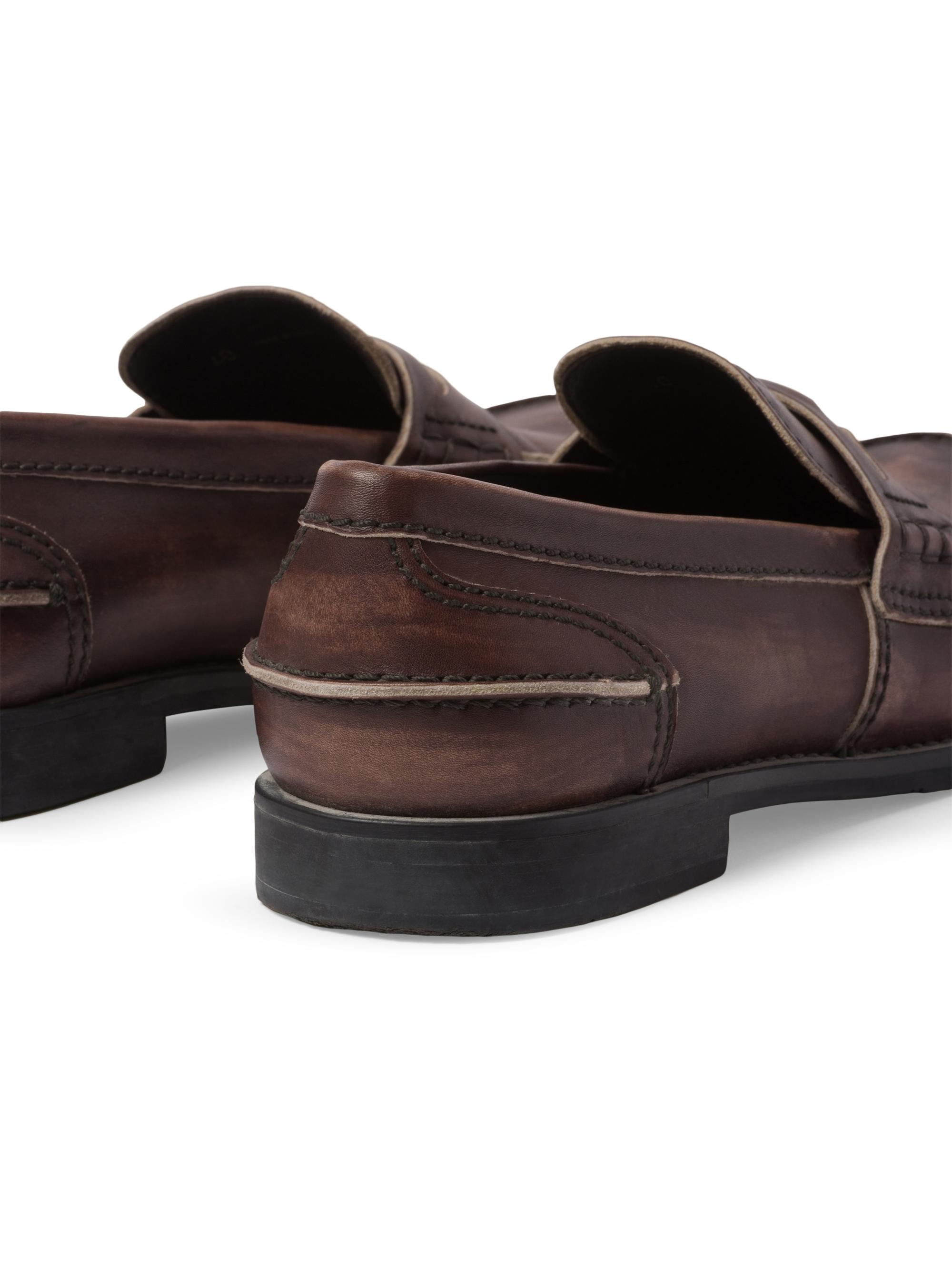 Miu Miu Vintage-Effect Leather Penny Loafers | Saks Fifth Avenue