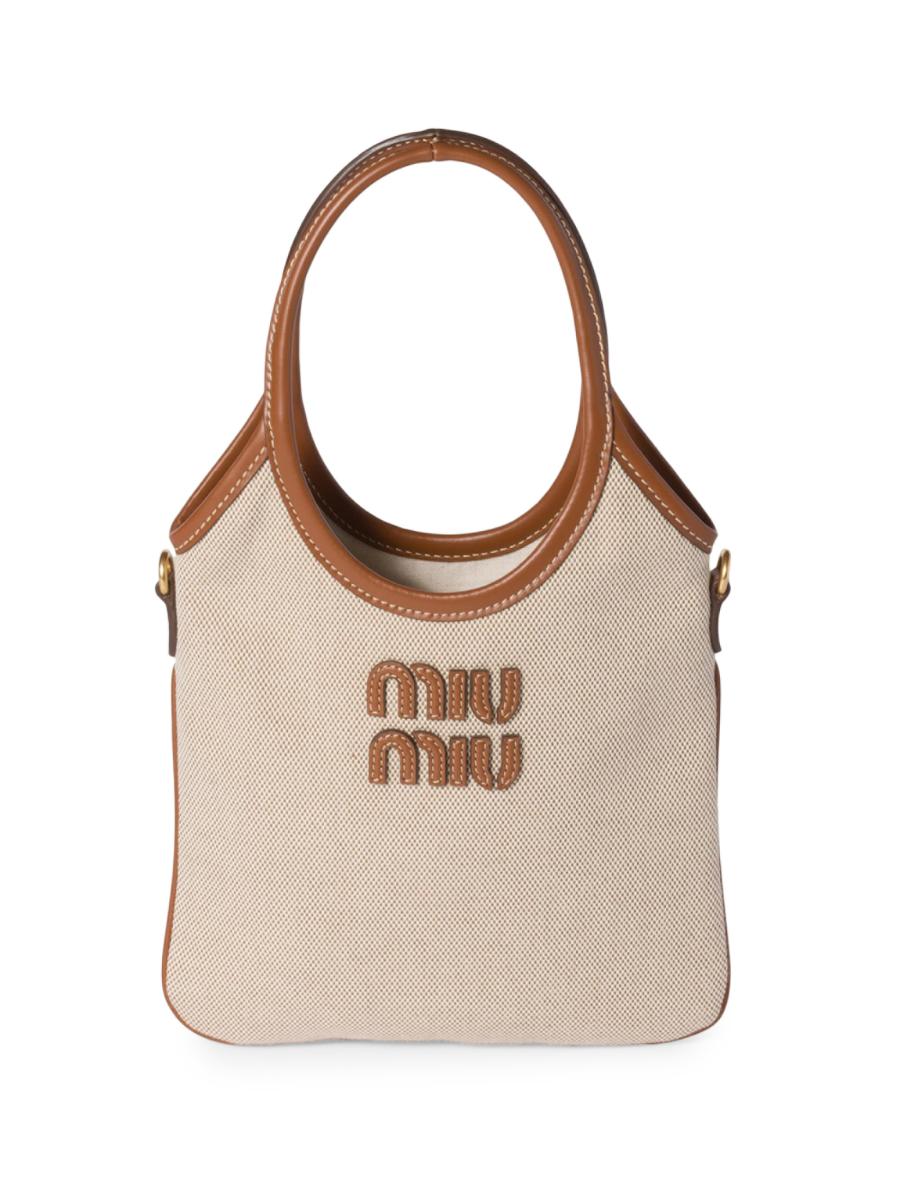 ★MiuMiu★アイビー 革 バッグ Black Ivy Leather Bag | Miu Miu