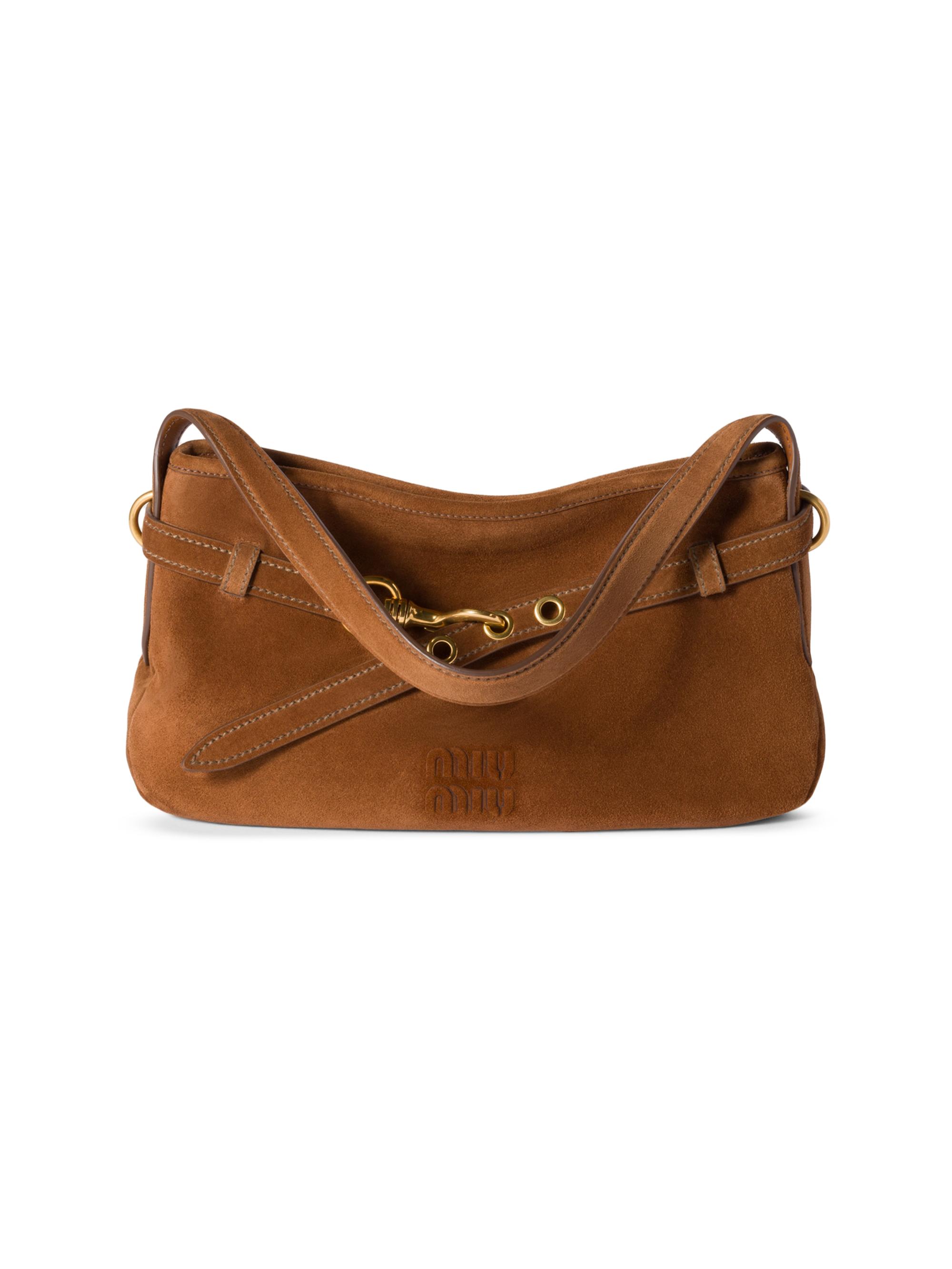 Miu Miu Aventure Suede Bag | Saks Fifth Avenue