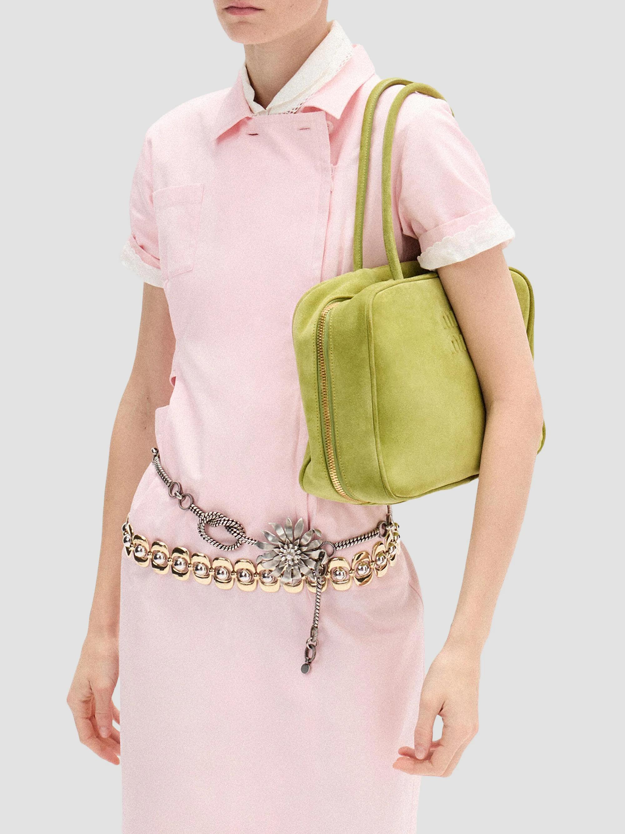 Miu Miu Metal Belt with Crystals | Saks Fifth Avenue