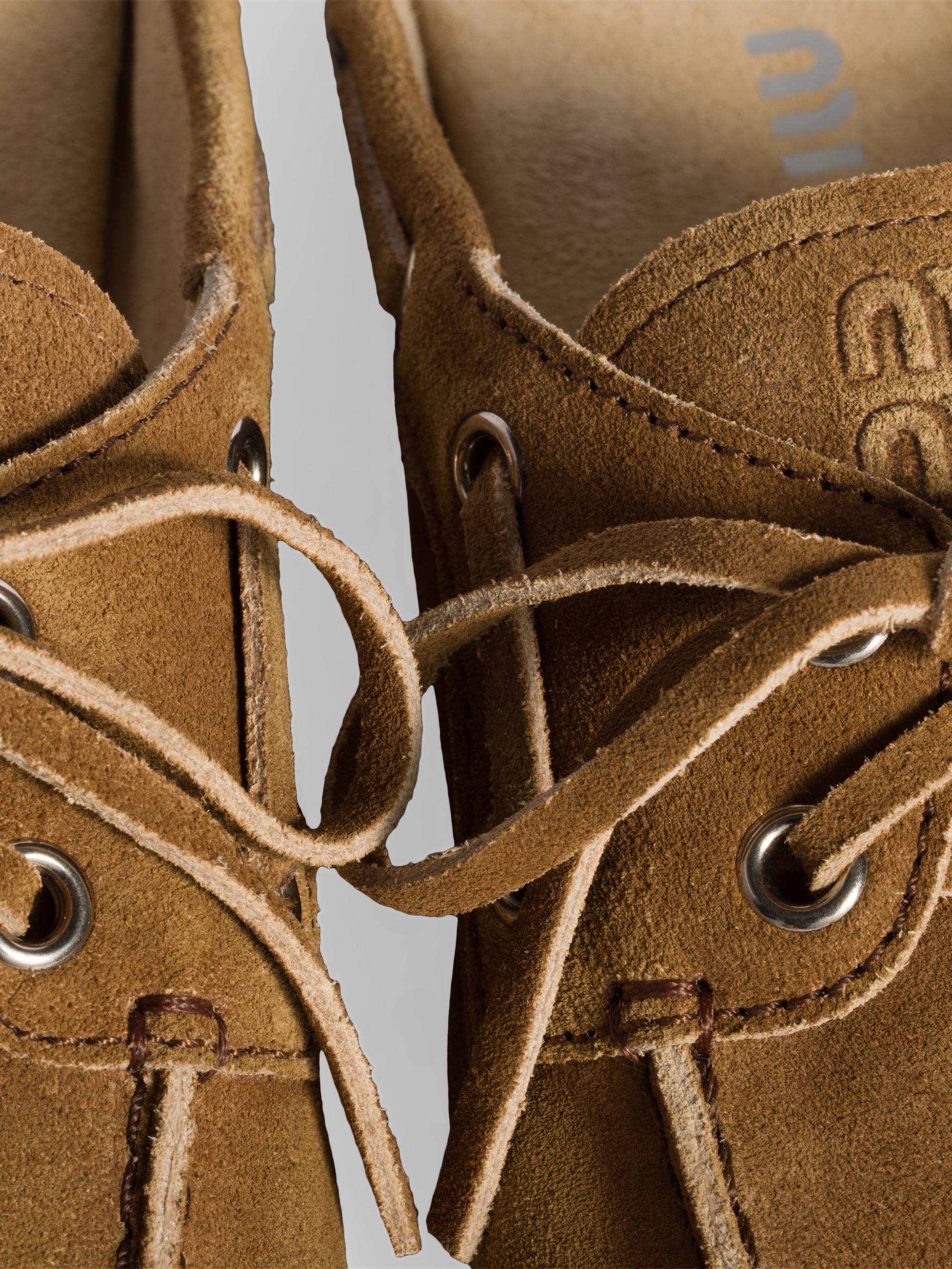 Miu Miu Faded Suede Mules | Saks Fifth Avenue