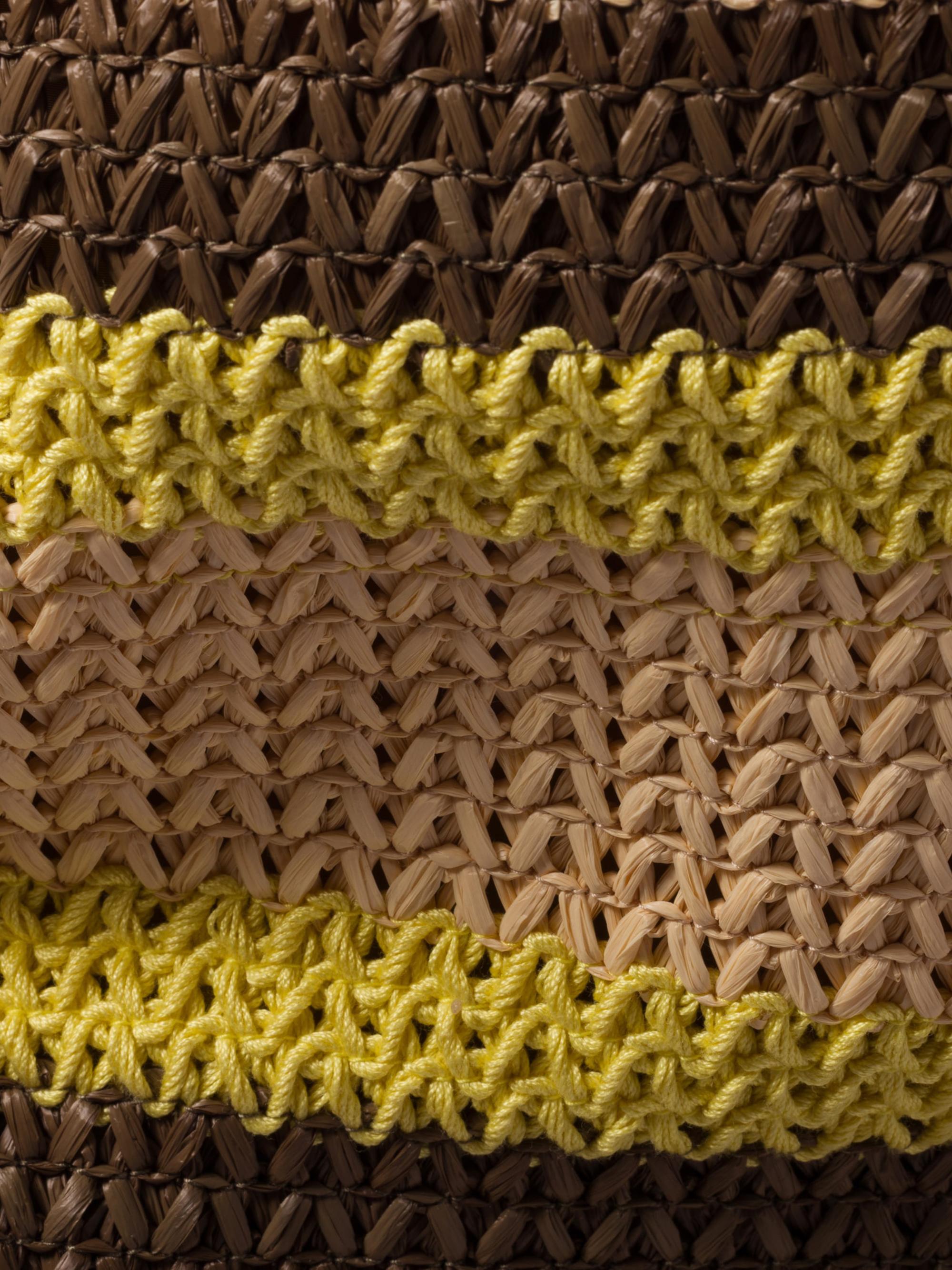 Miu Miu Raffia-Effect Woven Shoulder Bag | Saks Fifth Avenue