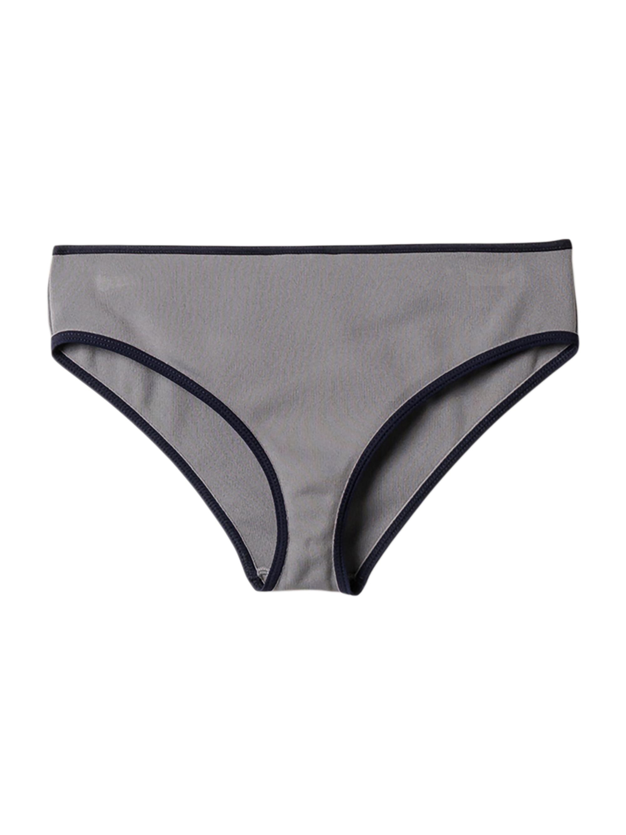 Miu Miu Women's Technical Knit Swimsuit Bottom - Grey