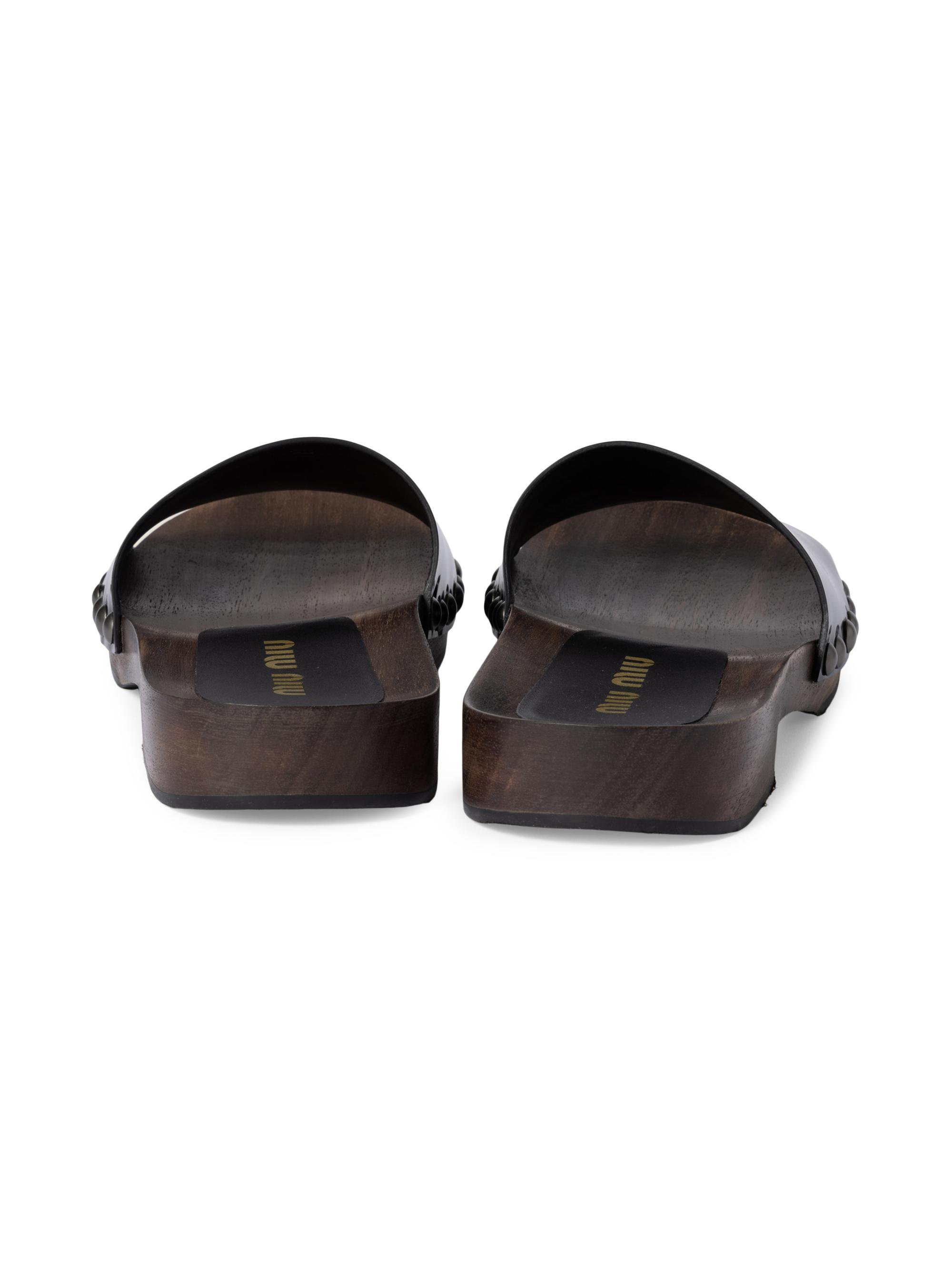 Miu Miu Patent Leather Clogs | Saks Fifth Avenue