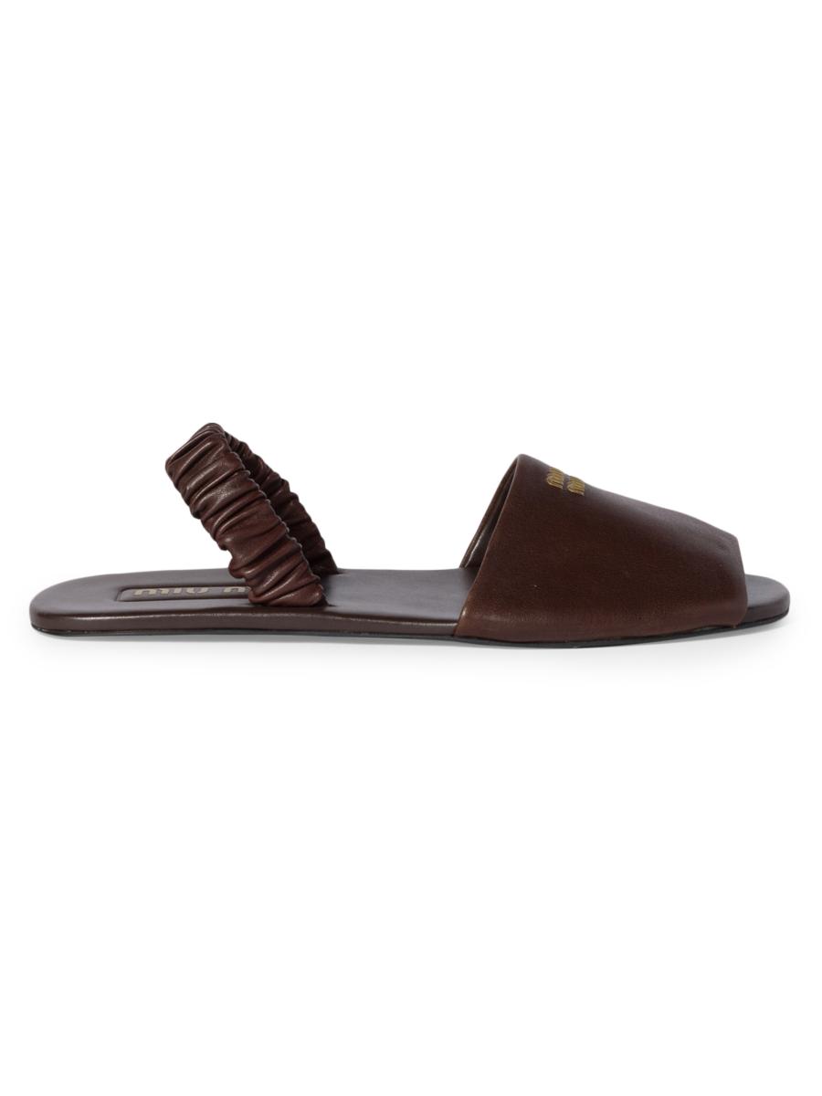 サンダル・ミュール MIU MIIU 5X372E_EFX_F0NB RUCHES NAPPA LEATHER SANDALS 0400022953439?wid=900