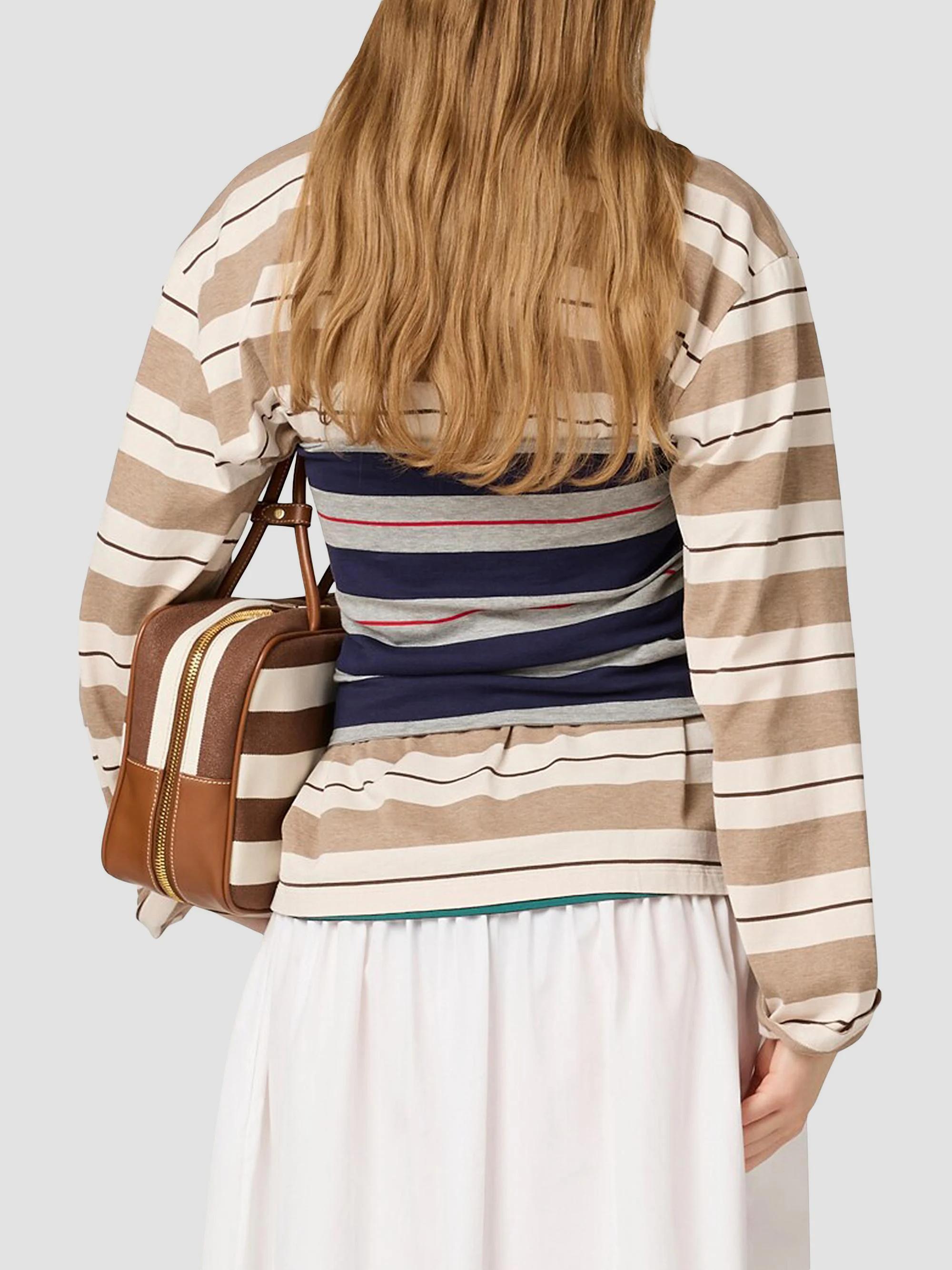Miu Miu Striped Jersey Top | Saks Fifth Avenue