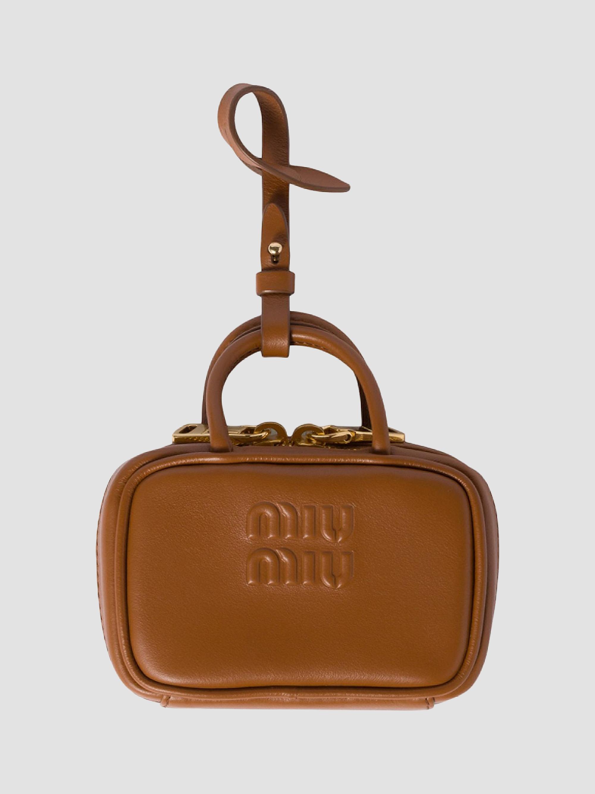 Miu Miu Leather Trick Mini Bag | Saks Fifth Avenue