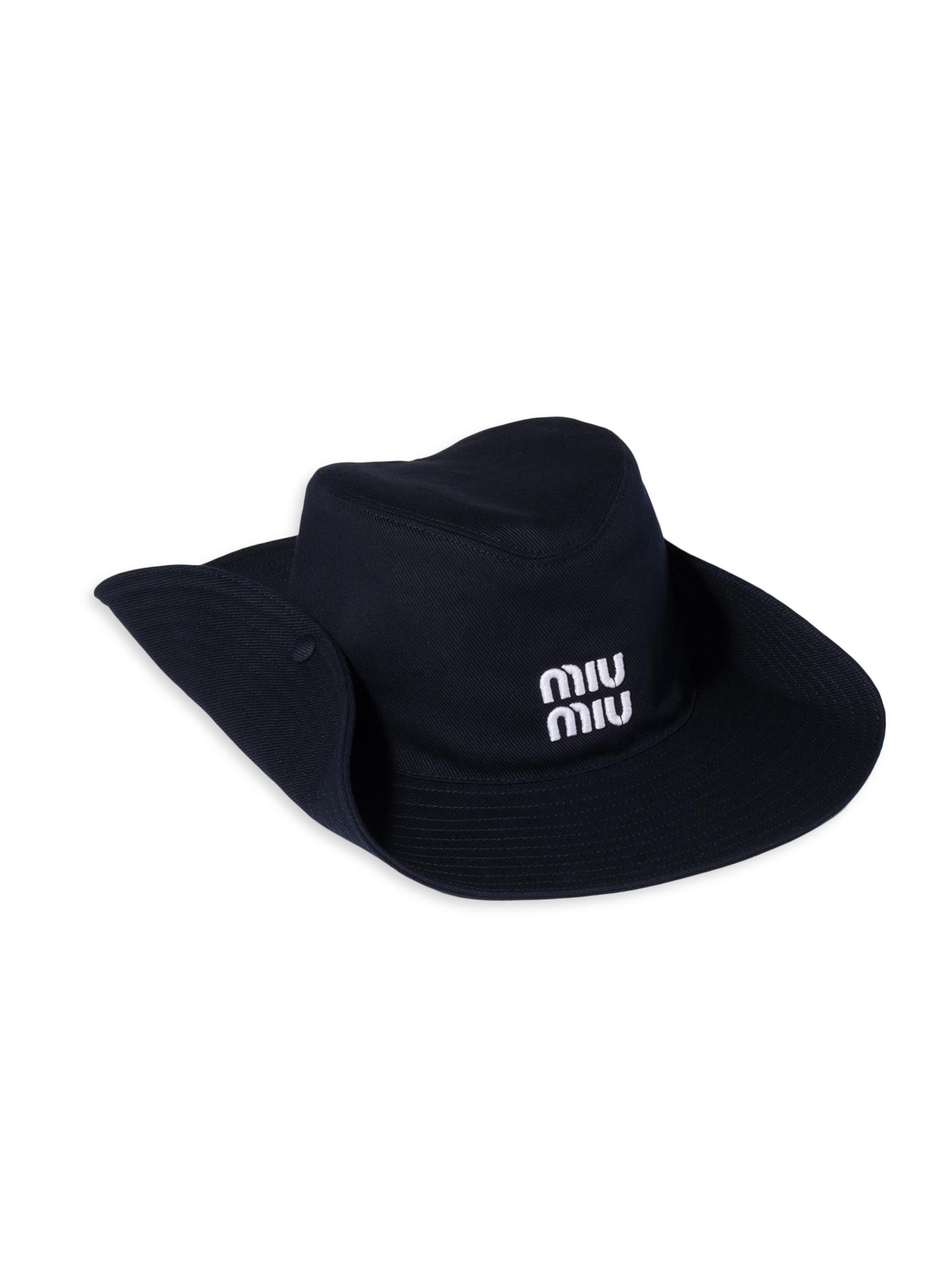 Miu Miu Drill Hat | Saks Fifth Avenue