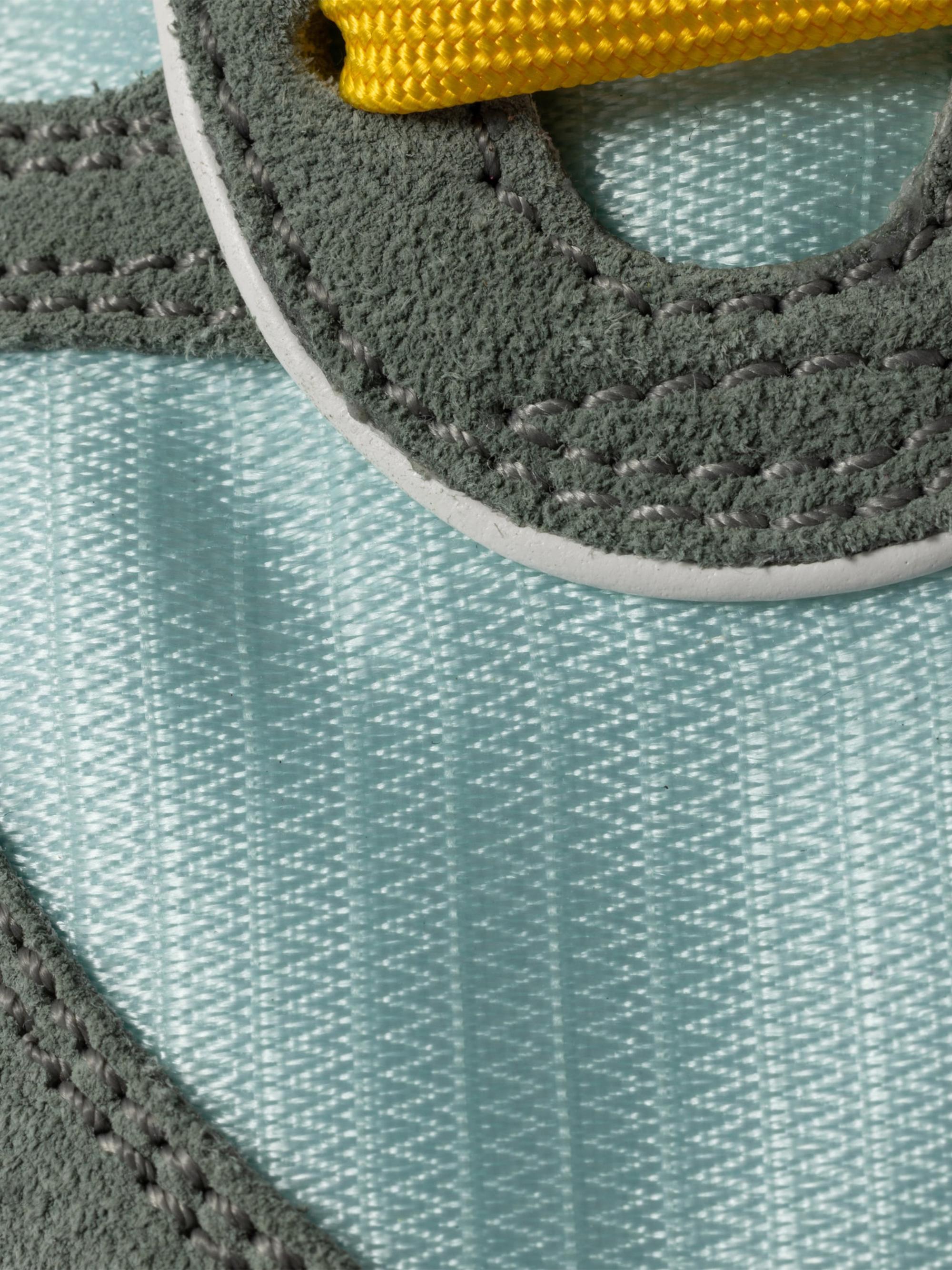 Gymnasium Technical Fabric and Suede Sneakers