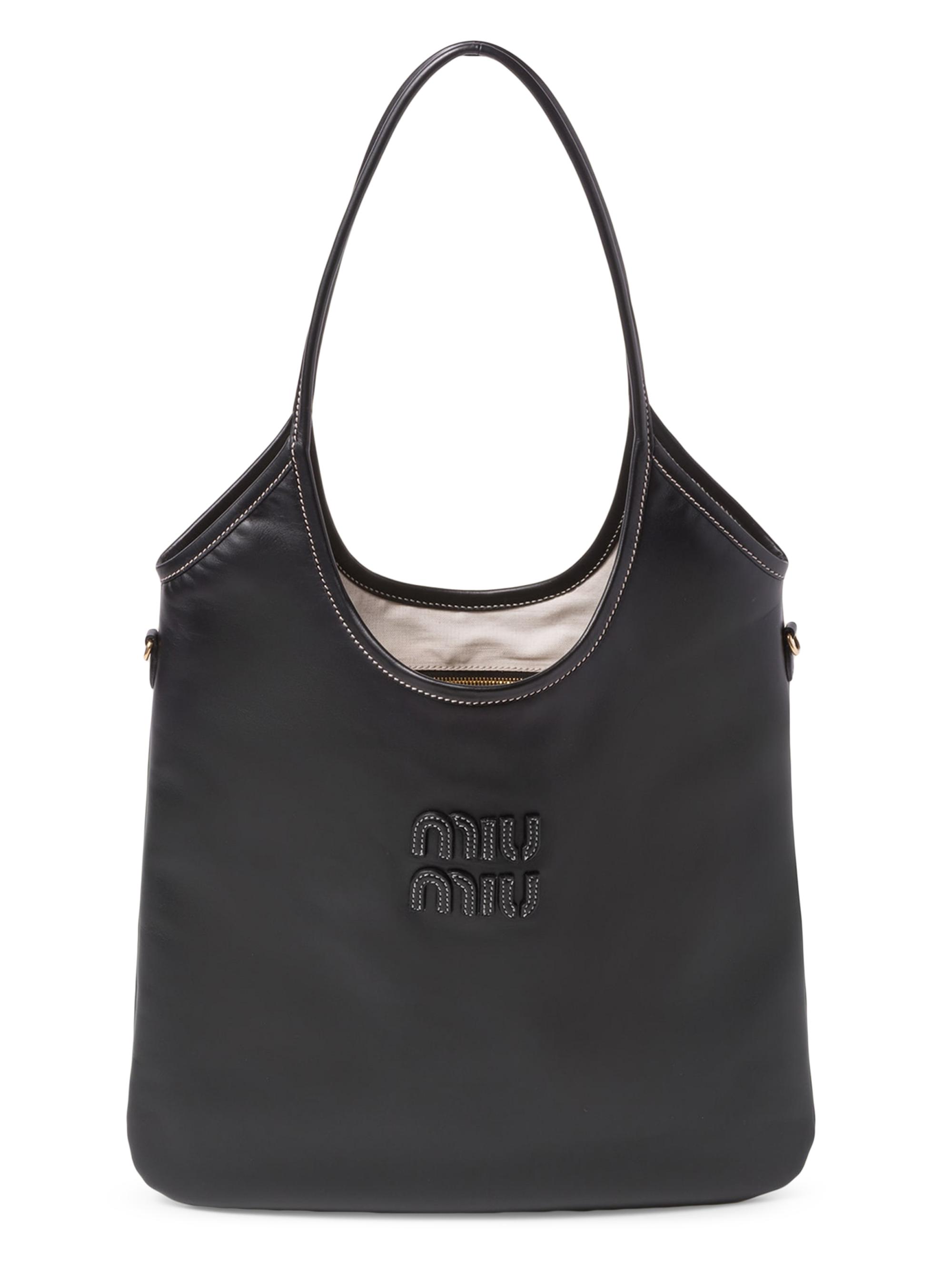 Miu Miu Ivy Leather Shoulder Bag | Saks Fifth Avenue