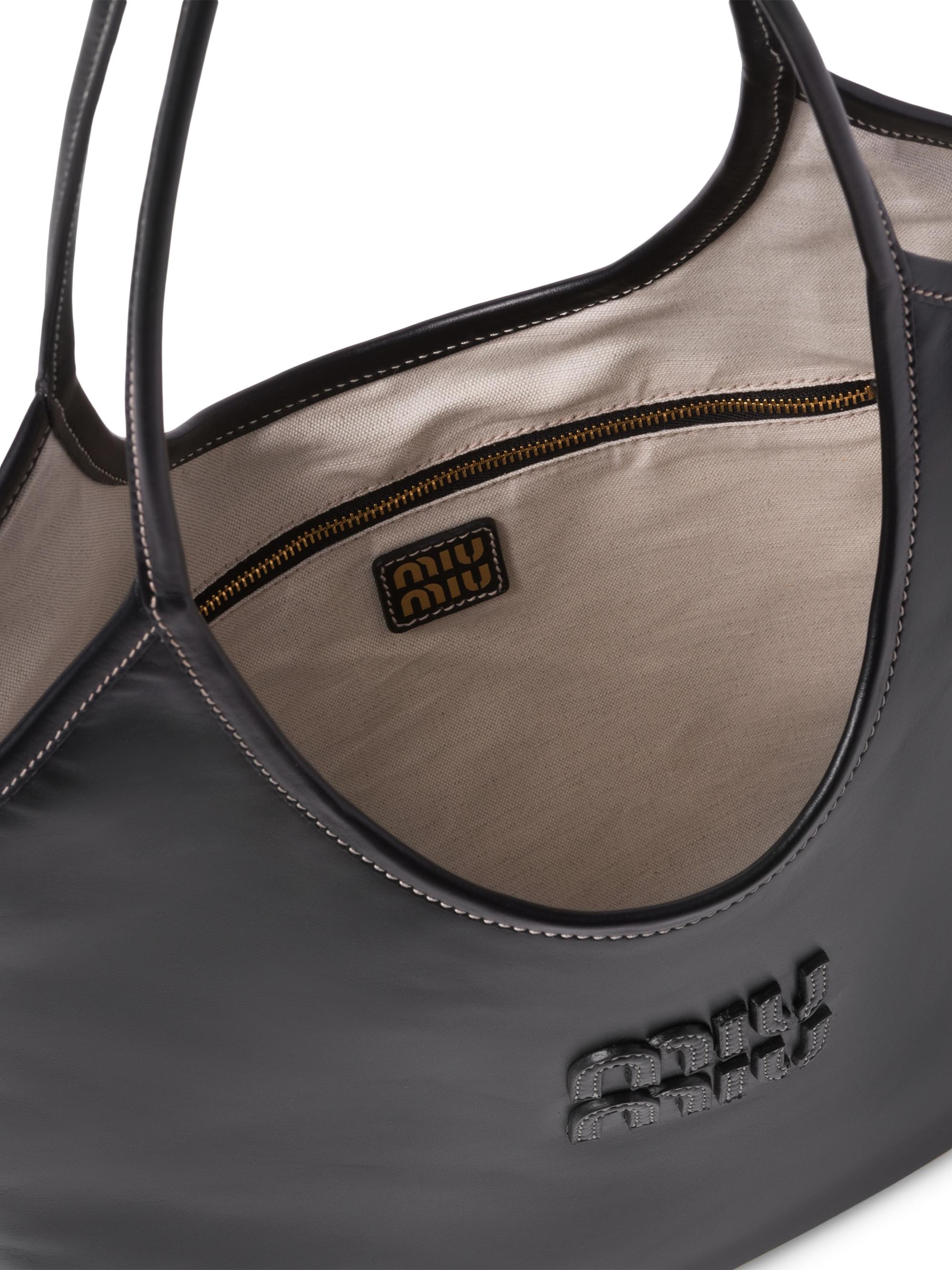 Miu Miu Ivy Leather Shoulder Bag | Saks Fifth Avenue
