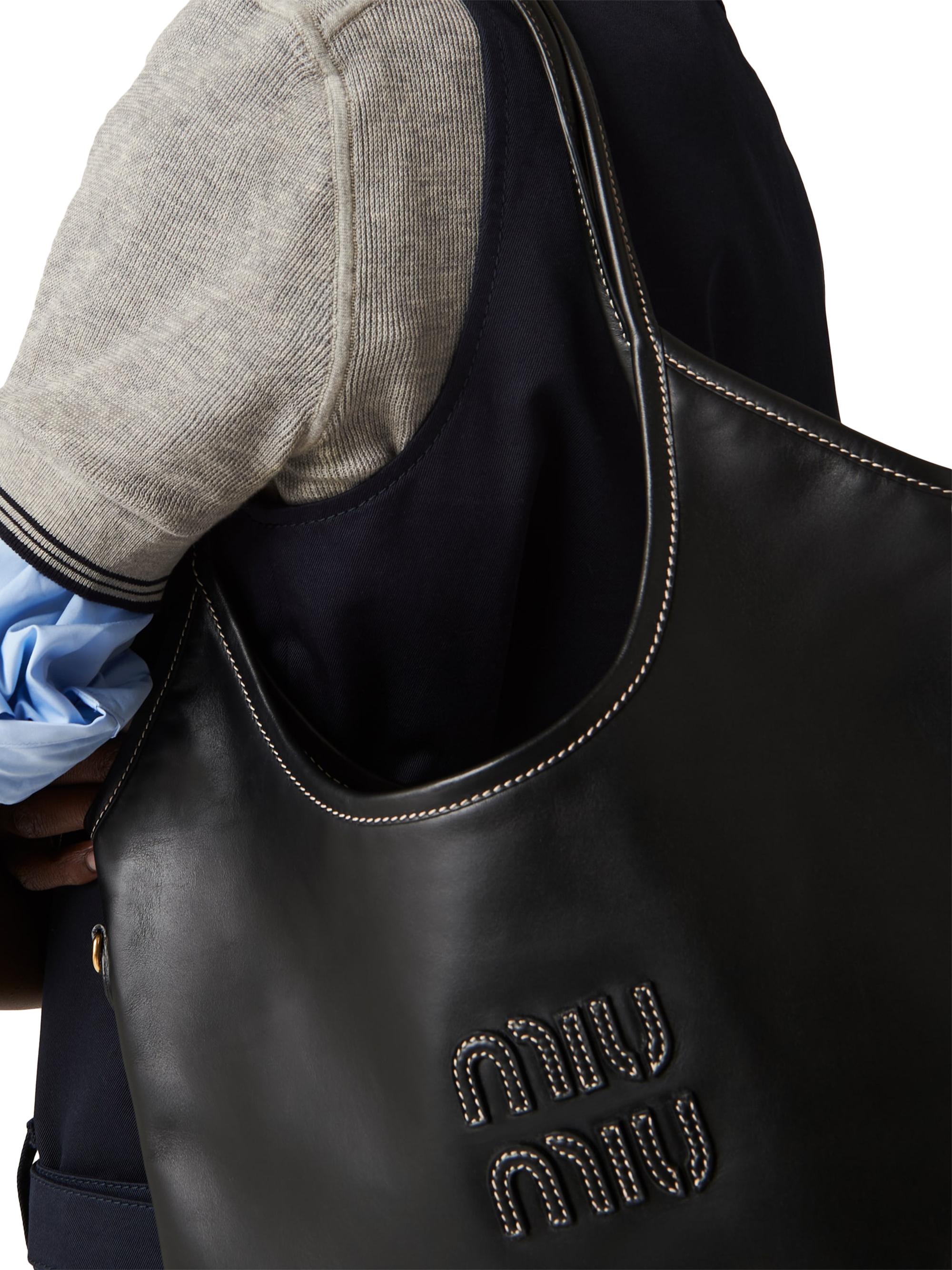 Miu Miu Ivy Leather Shoulder Bag | Saks Fifth Avenue