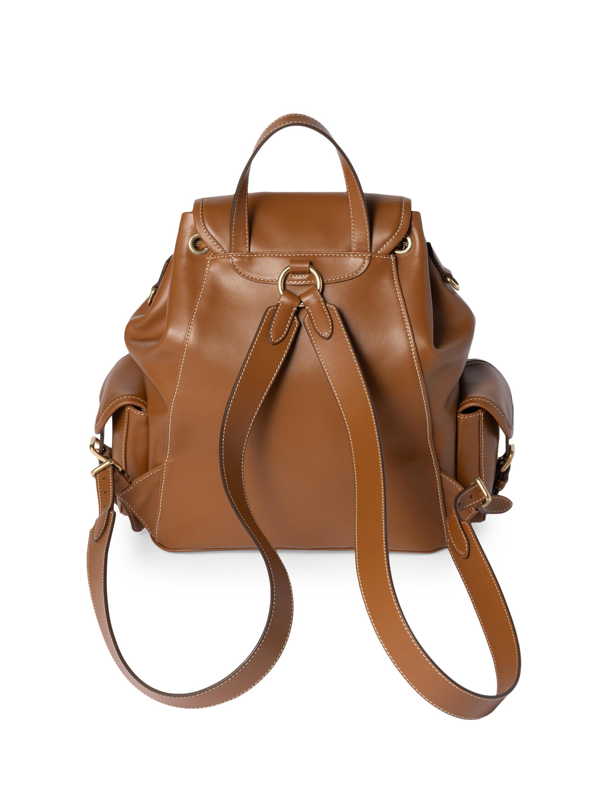 miumiu リュック　ミディアム Miu Miu Leather Backpack | Saks Fifth Avenue