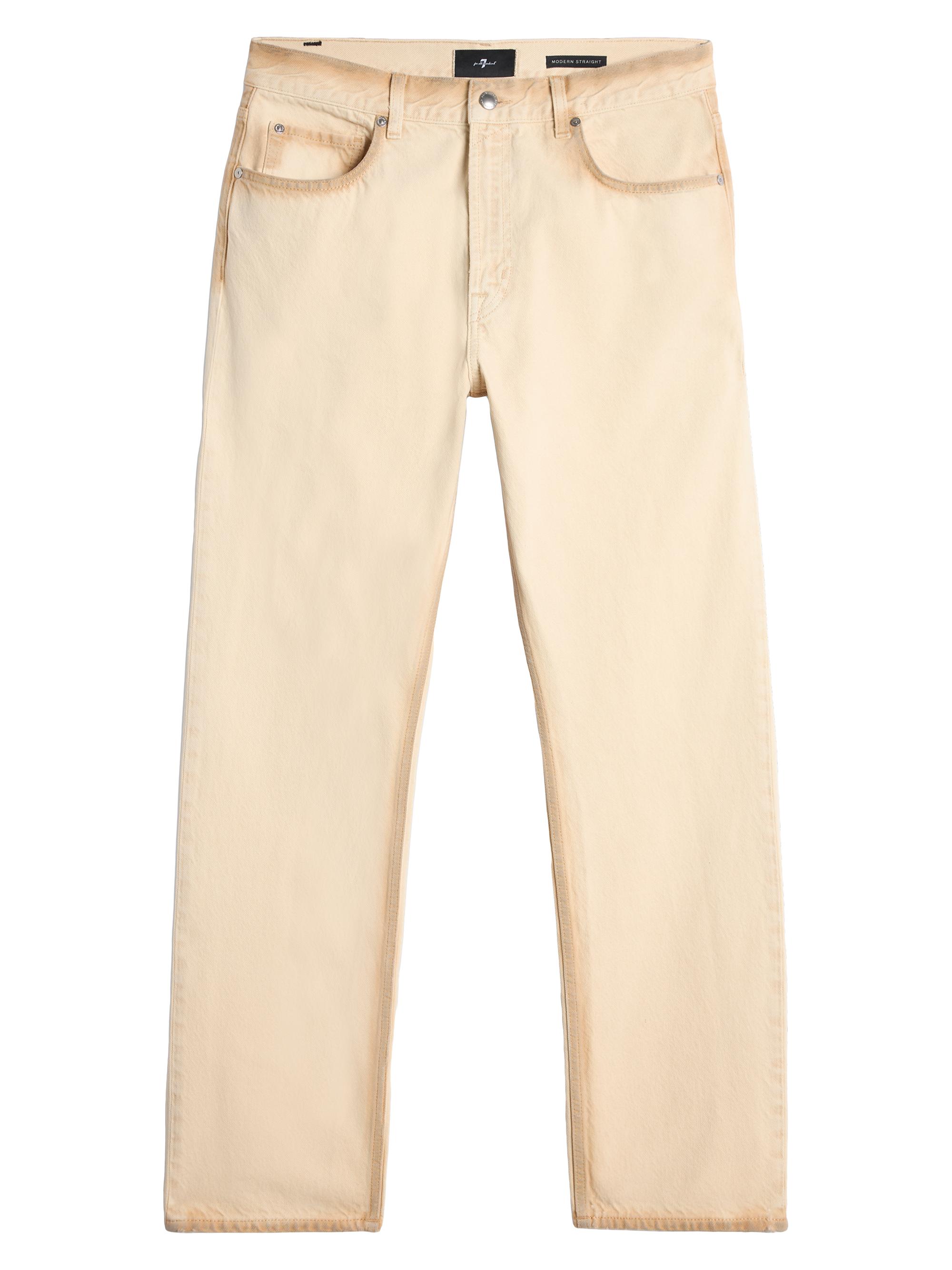 7 For All Mankind Men's Modern Regular-Fit High-Rise Straight-Leg Jeans - Freehand