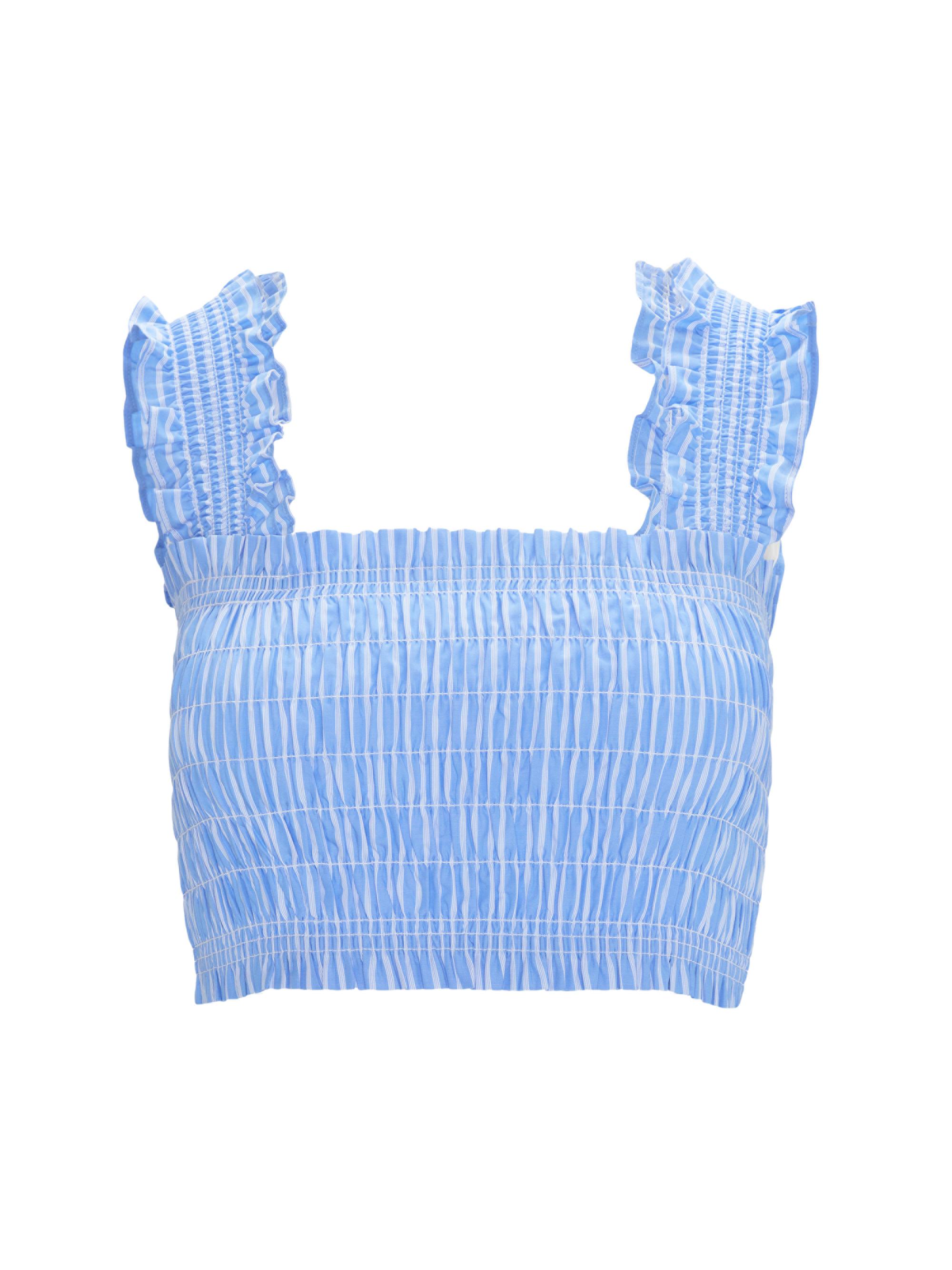 Hill House Home Women's The Azalea Nap Top - Blue Stripe