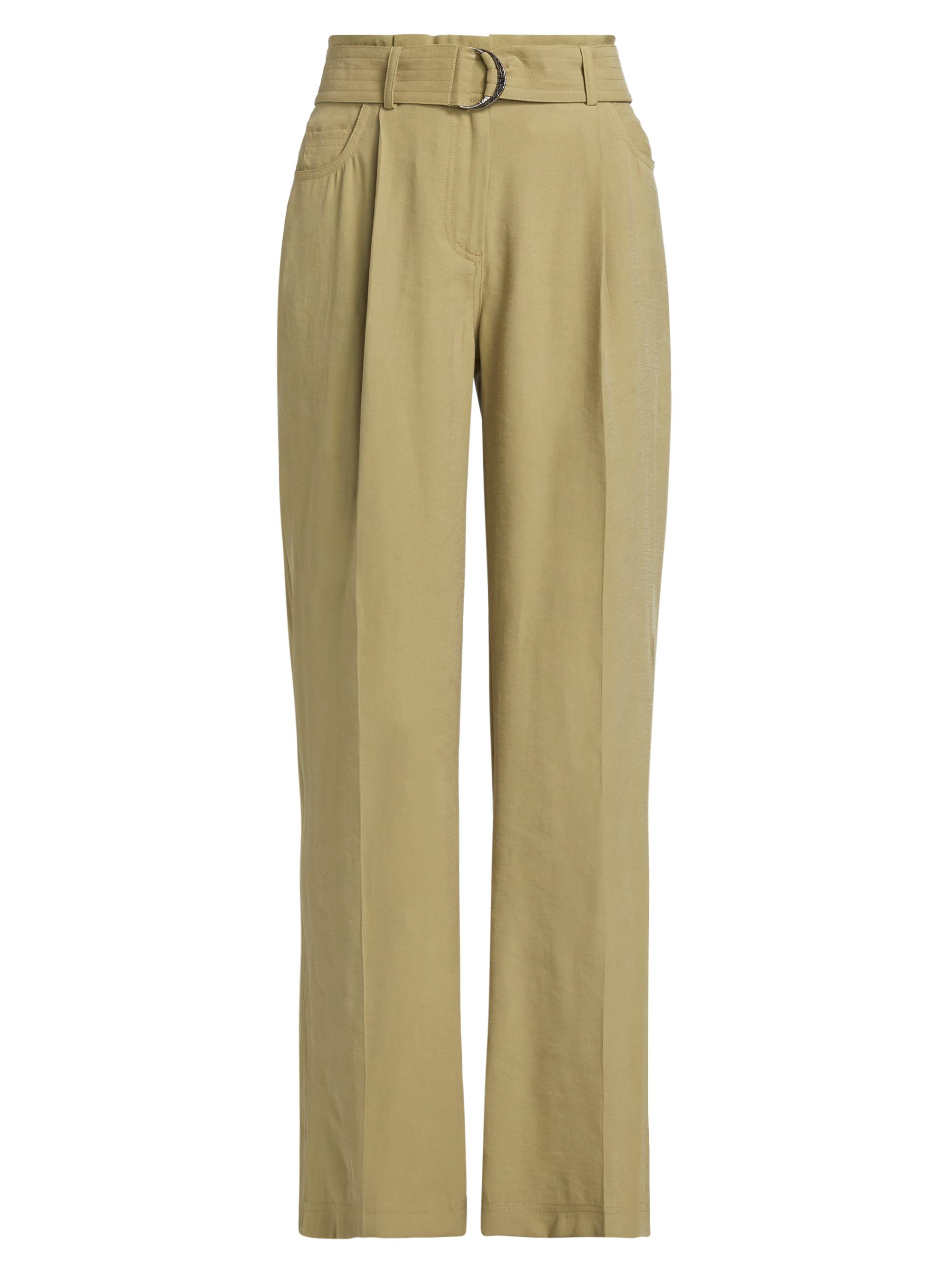 Frame Pleated Cotton Wide-Leg Pants | Saks Fifth Avenue