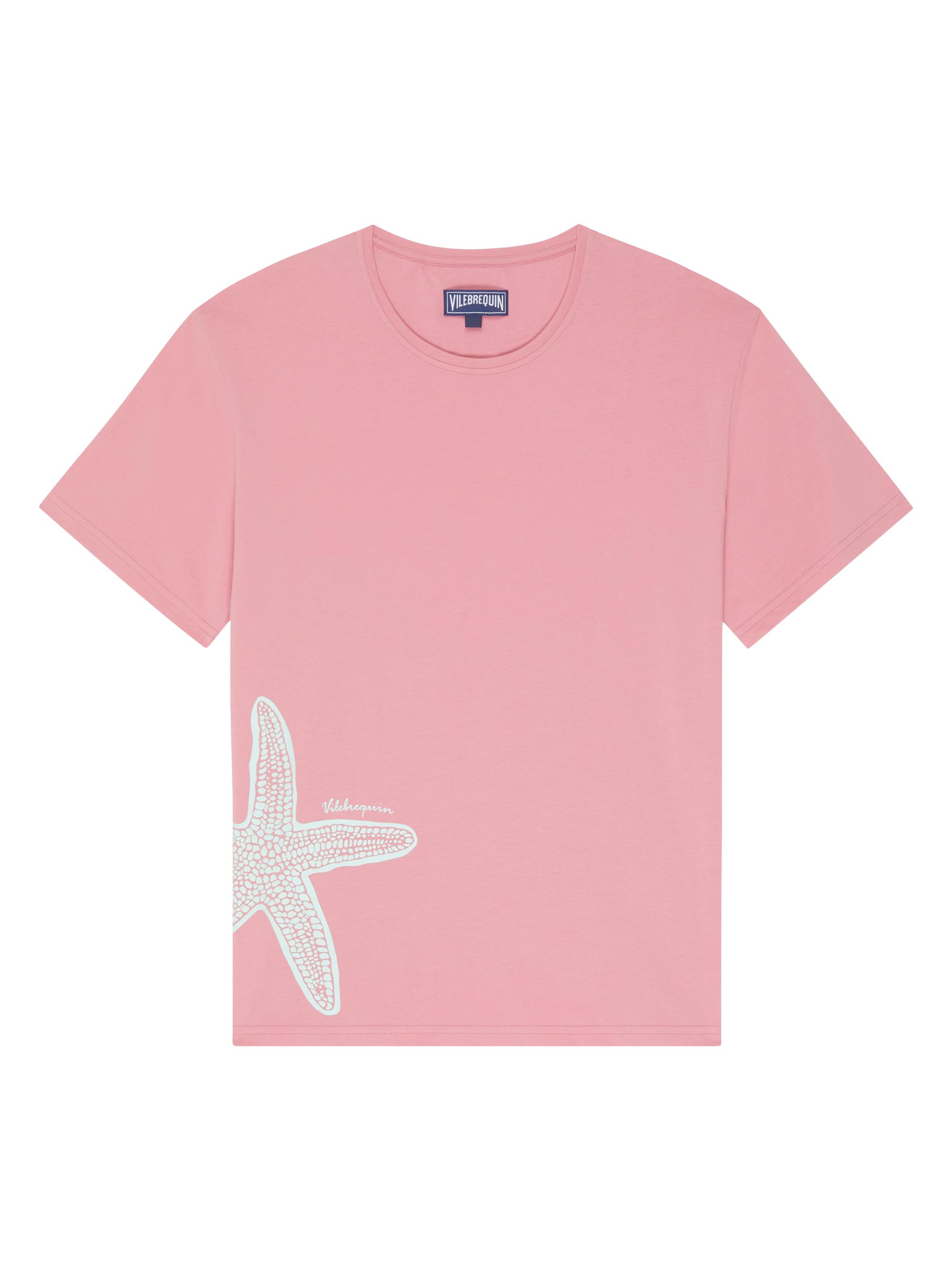 Vilebrequin Men's Starfish Print Cotton T-Shirt - Boudoir