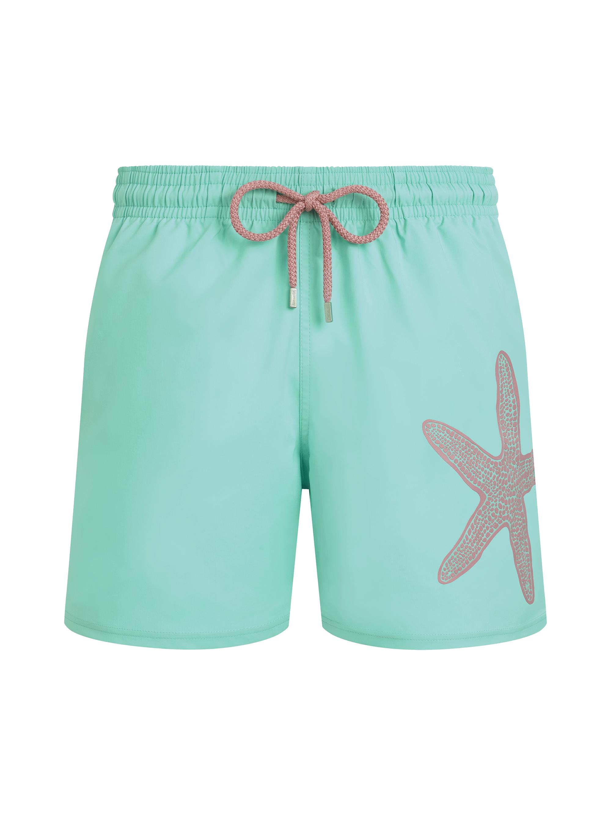 Vilebrequin Men's Starlette Stretch Swim Shorts - Caraibes