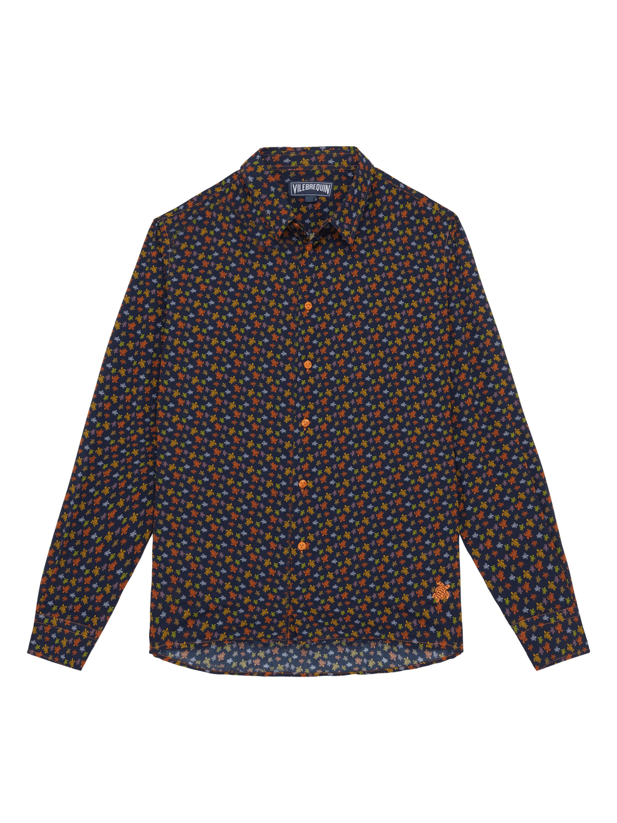 Vilebrequin Men's Ronde Des Tortues Button-Front Shirt - Vitamine