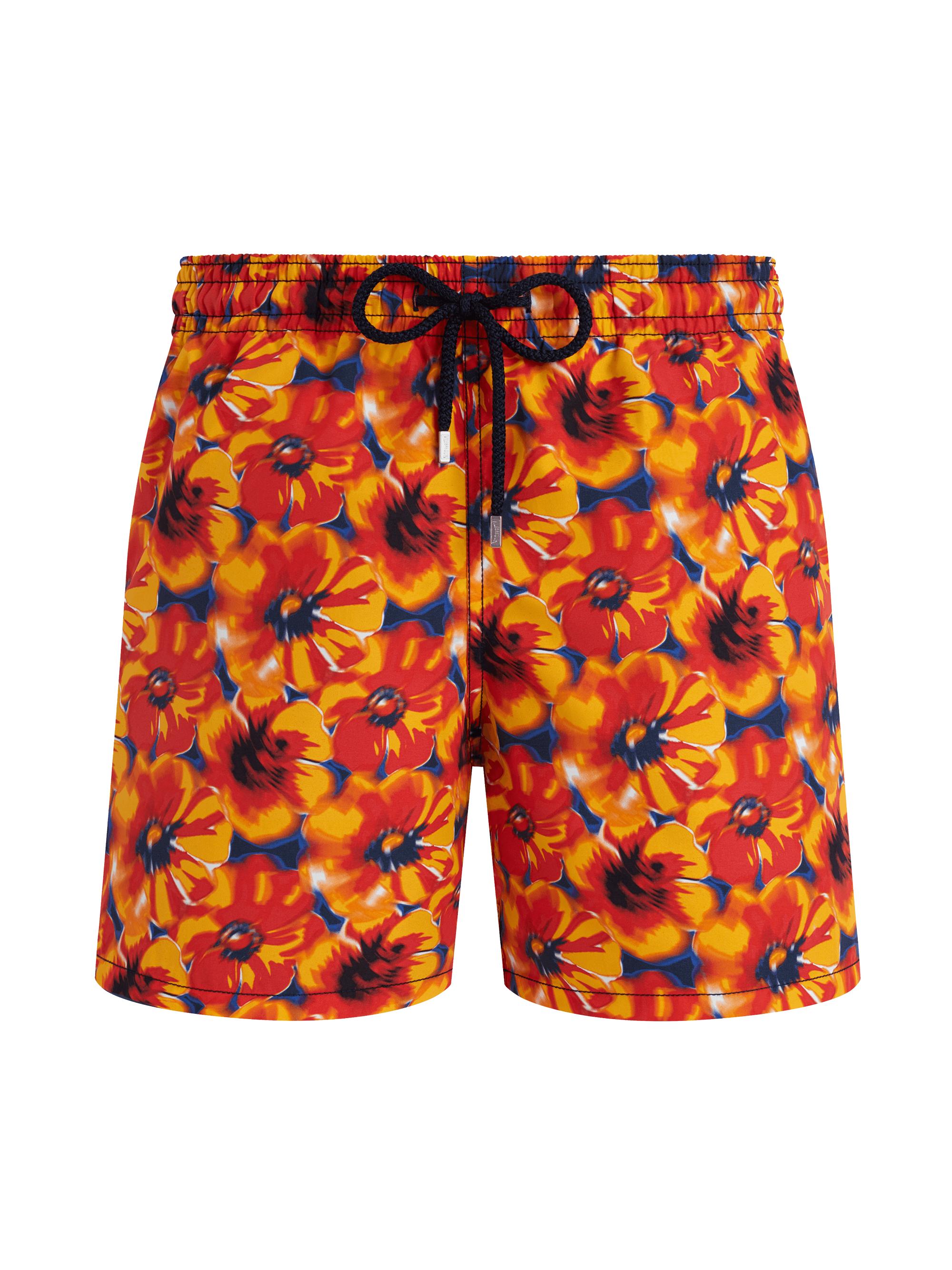 Vilebrequin Men's Poppies Swim Shorts - Bleu Marine