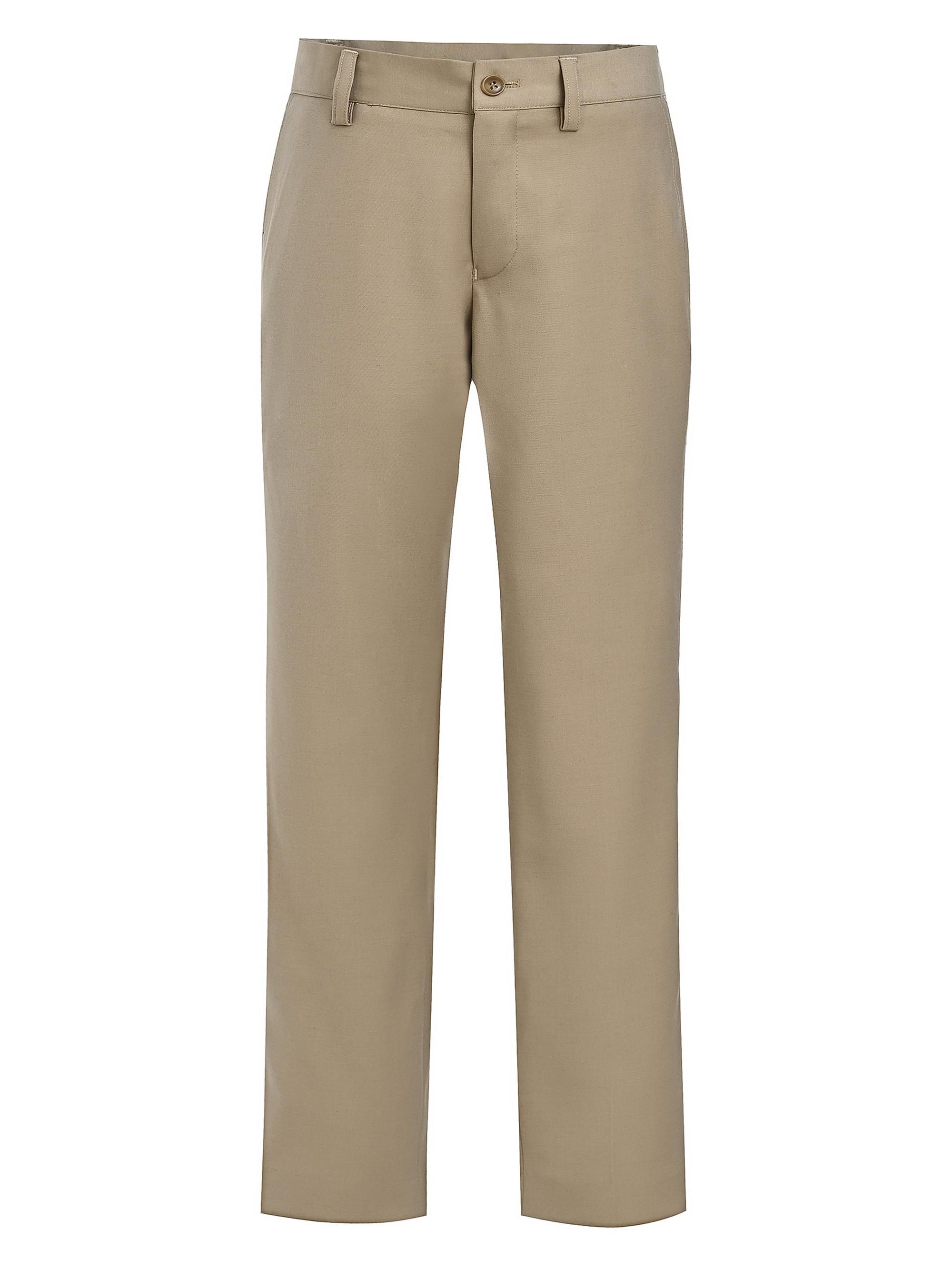 Moustache Little Boy's & Boy's Formal Dress Pants - Beige