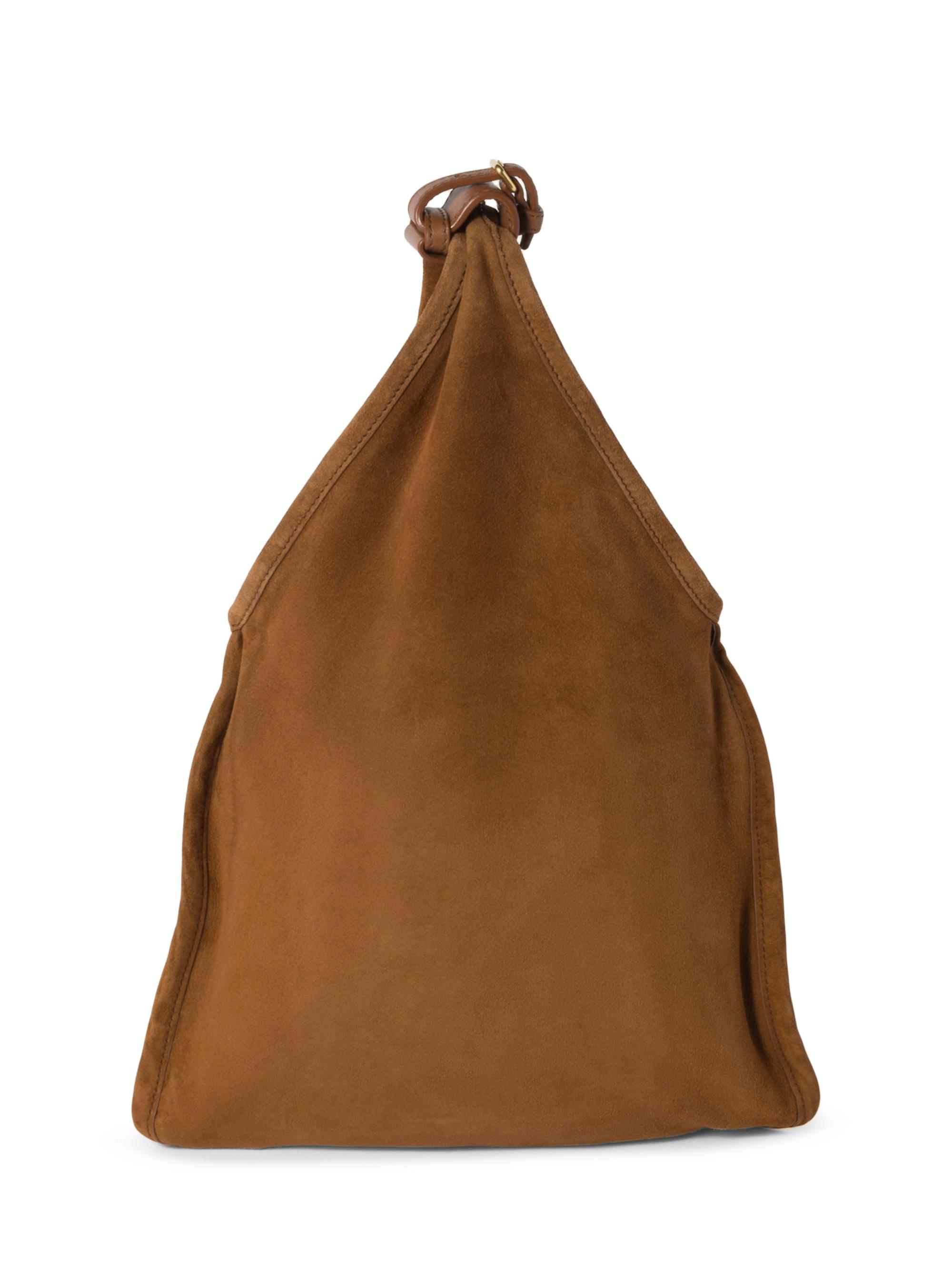 Miu Miu Suede Top Handle Bag with Trick | Saks Fifth Avenue