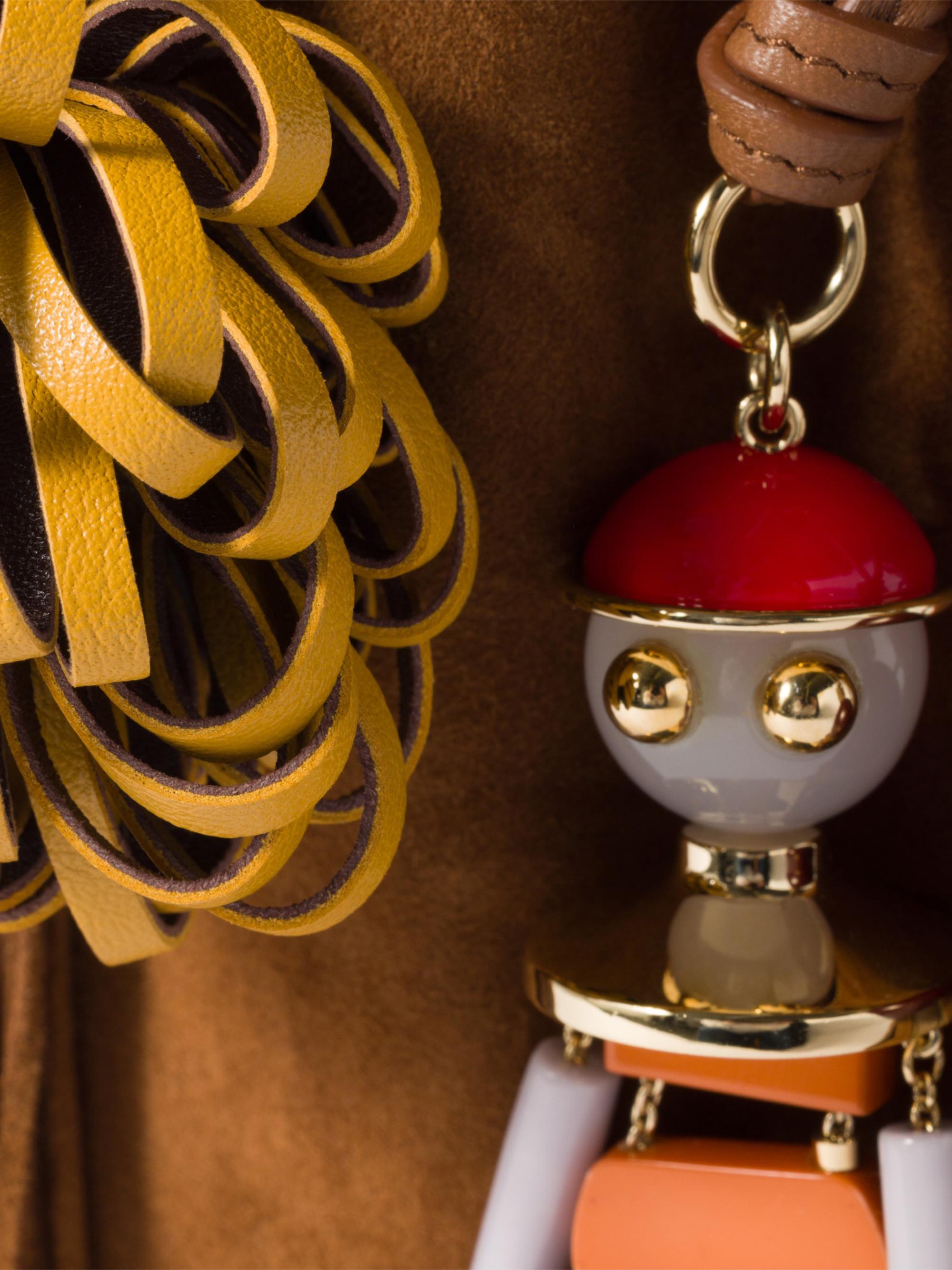 Miu Miu Suede Top Handle Bag with Trick | Saks Fifth Avenue