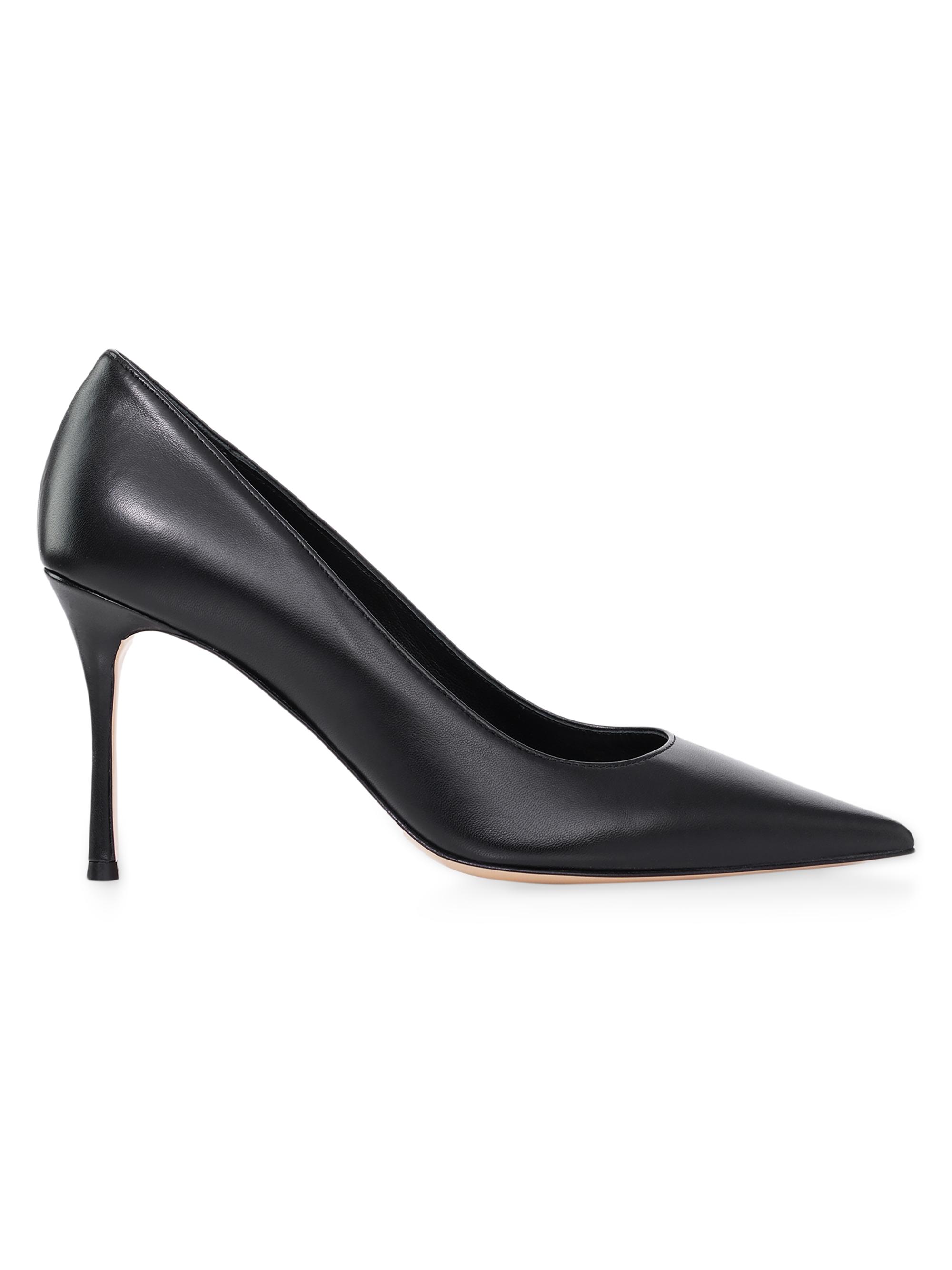 Marion Parke Women's Classic 85MM Nappa Pumps - Black