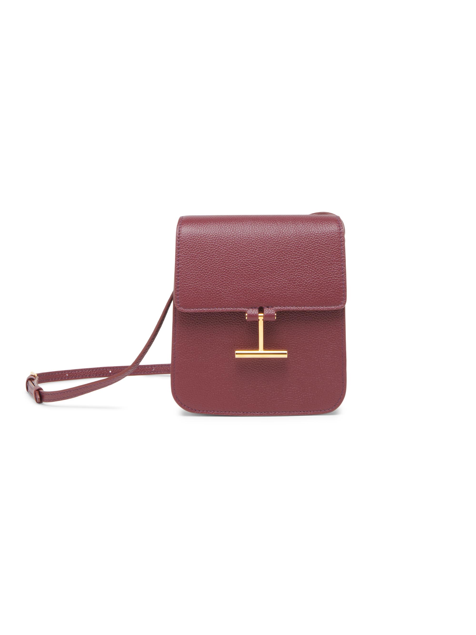 TOM FORD Small Wallis Crocodile-Embossed Leather Shoulder Bag