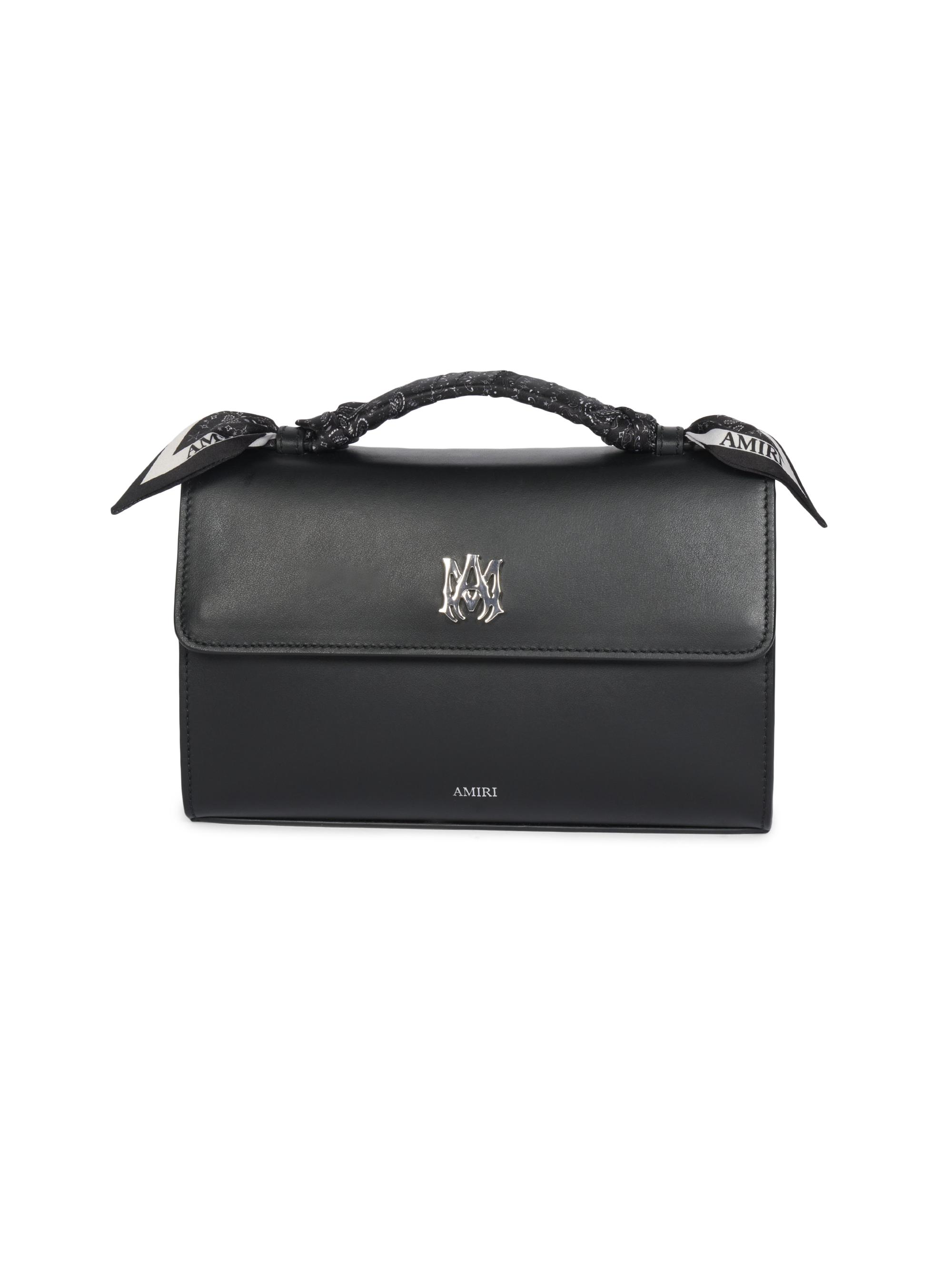 Amiri Women's MA Leather Top Handle Bag - Black