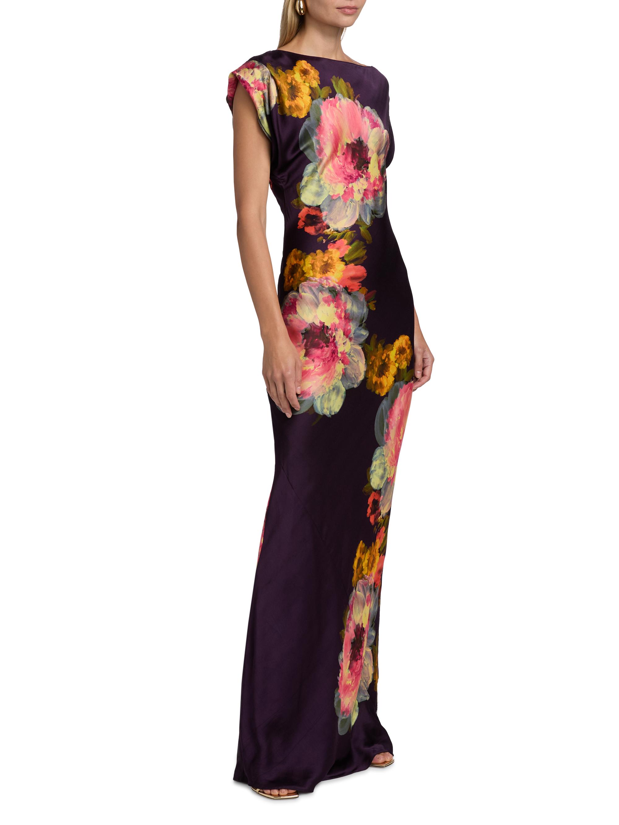 amanda uprichard ellie maxi dress Amanda Uprichard Ellie Maxi Dress in Lavender