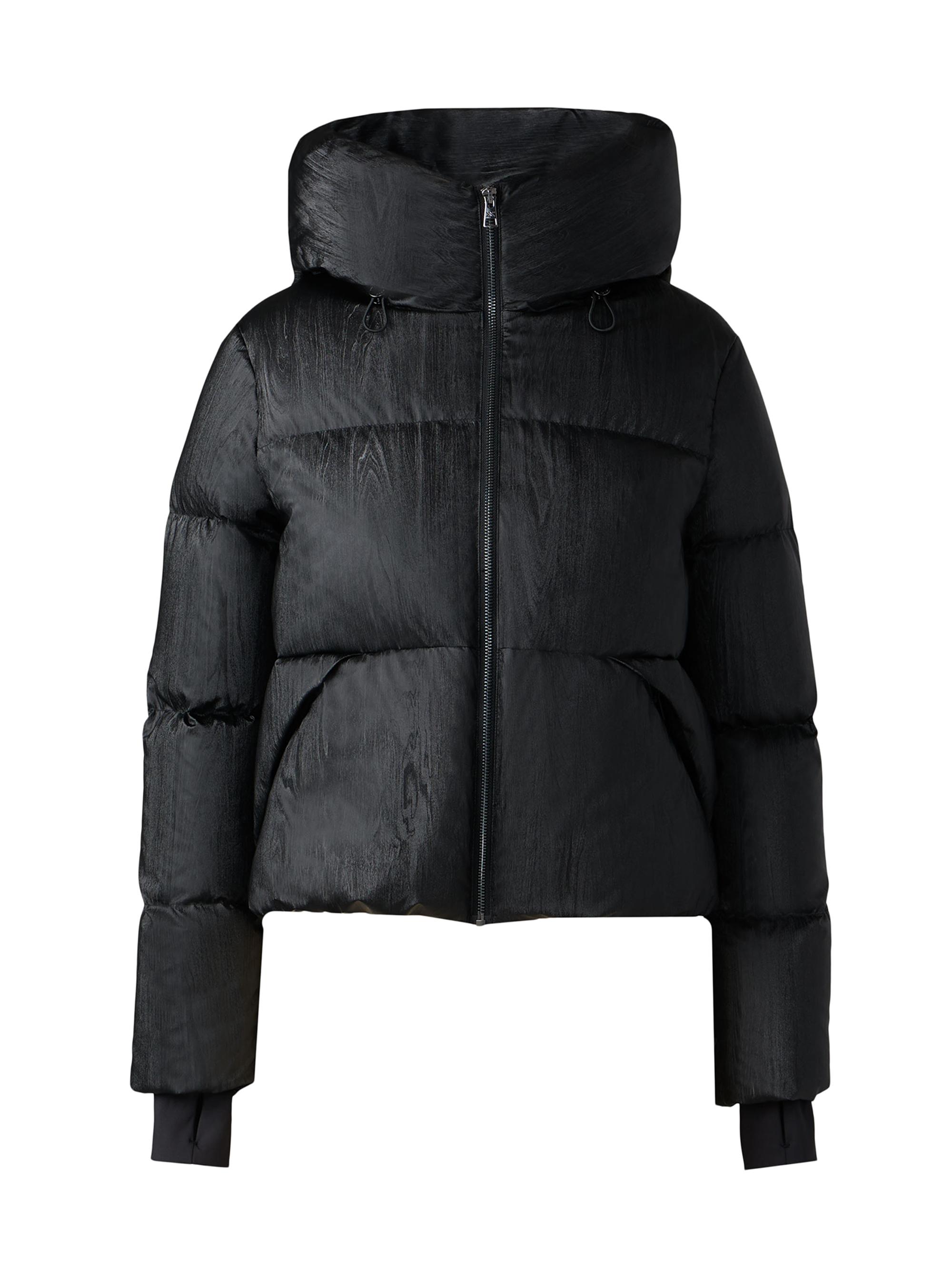 ALOUND VENTILATION DOTNYLON JKTブラックXL Unisex Insulated Collarless Jacket – La Garçonne