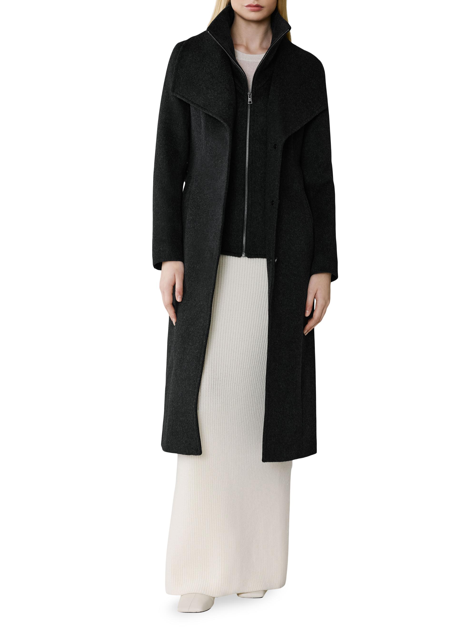 Soia & Kyo Ilana Wool-Blend Coat | Saks Fifth Avenue