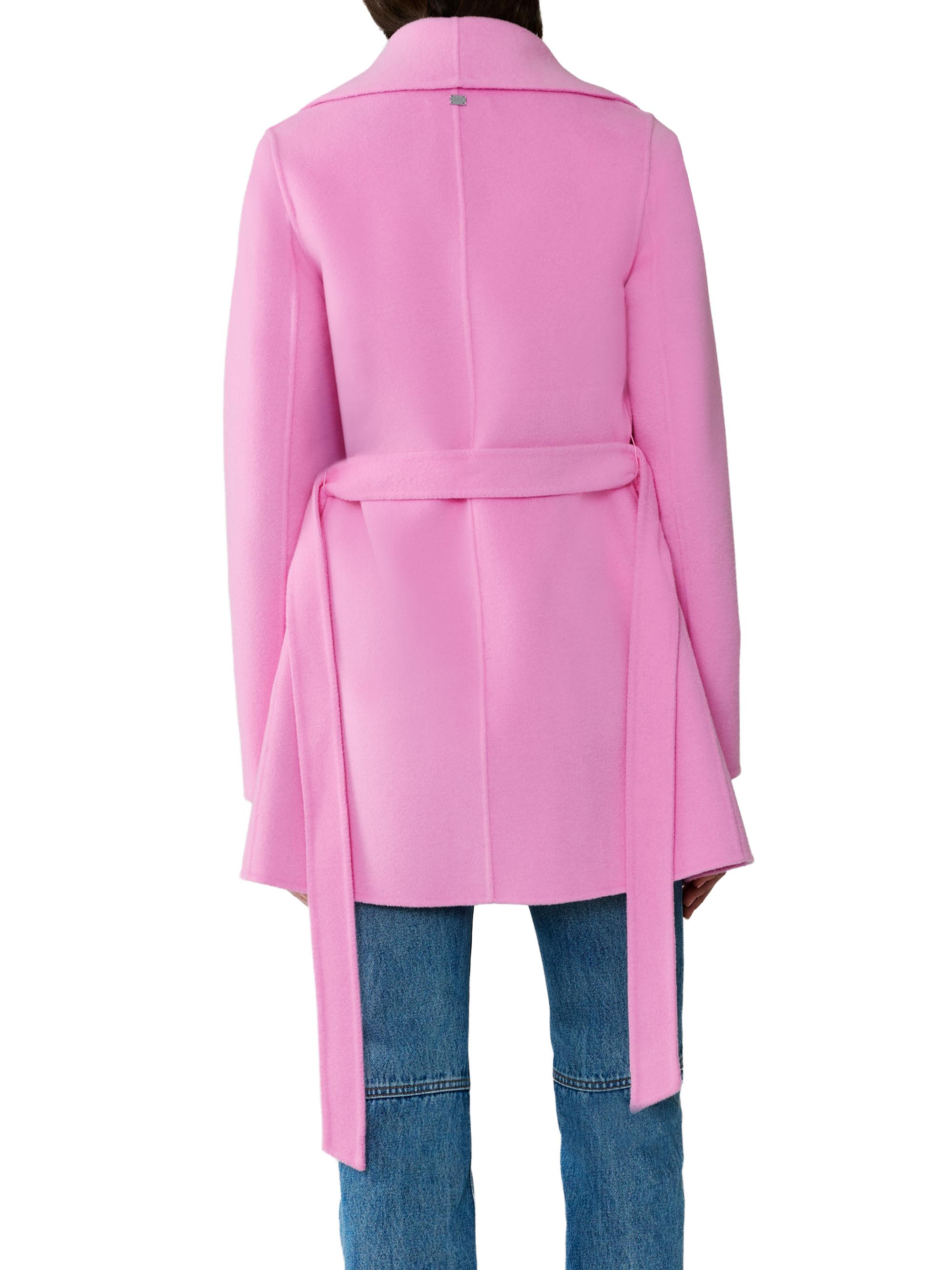 Soia & Kyo Bridgette Relaxed-Fit Wool-Blend Wrap Coat | Saks Fifth