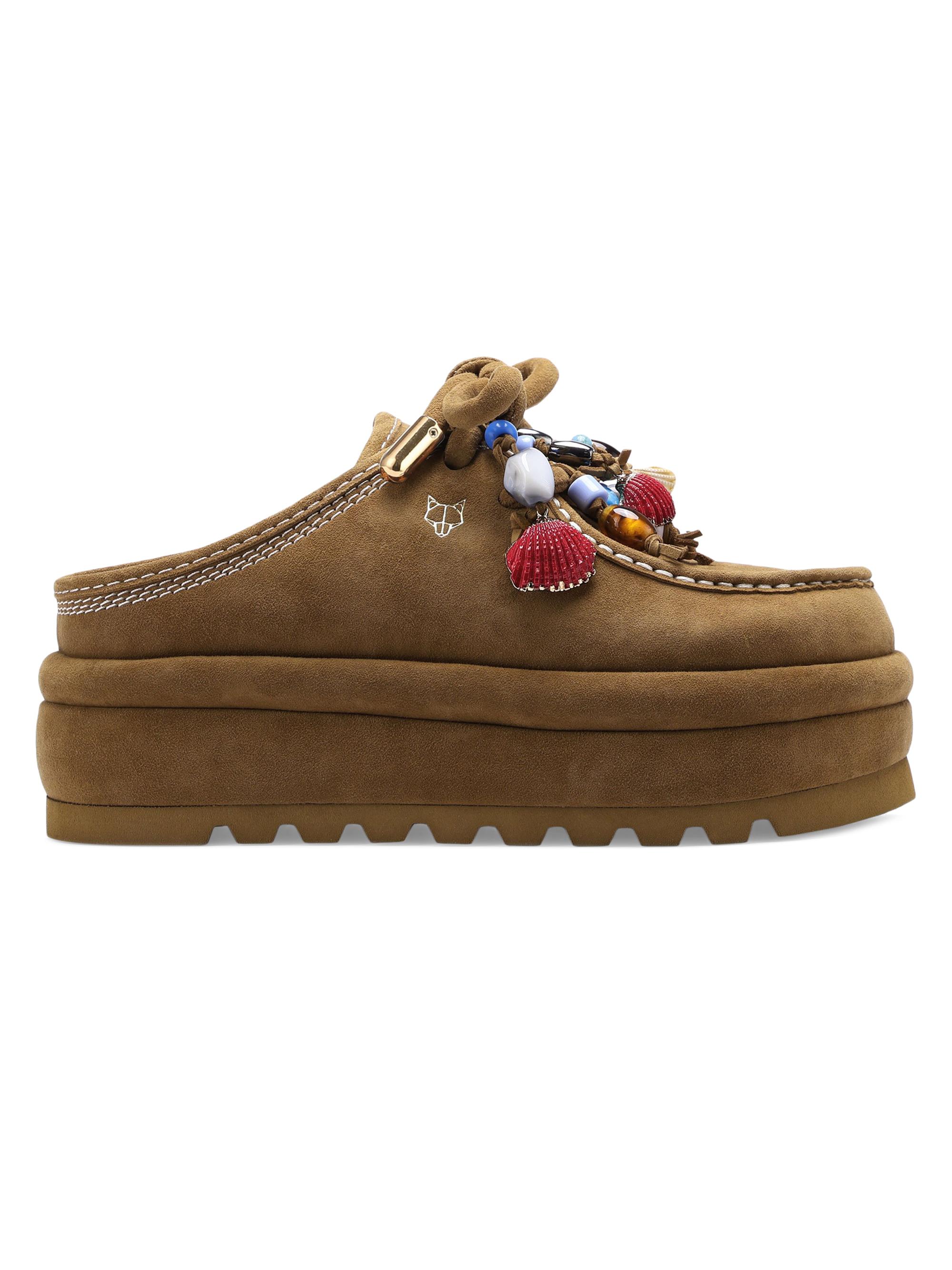 Naked Wolfe 迷彩 ミュール スリッパ Naked Wolfe(ネイキッドウルフ) サンダル・ミュール(レディース