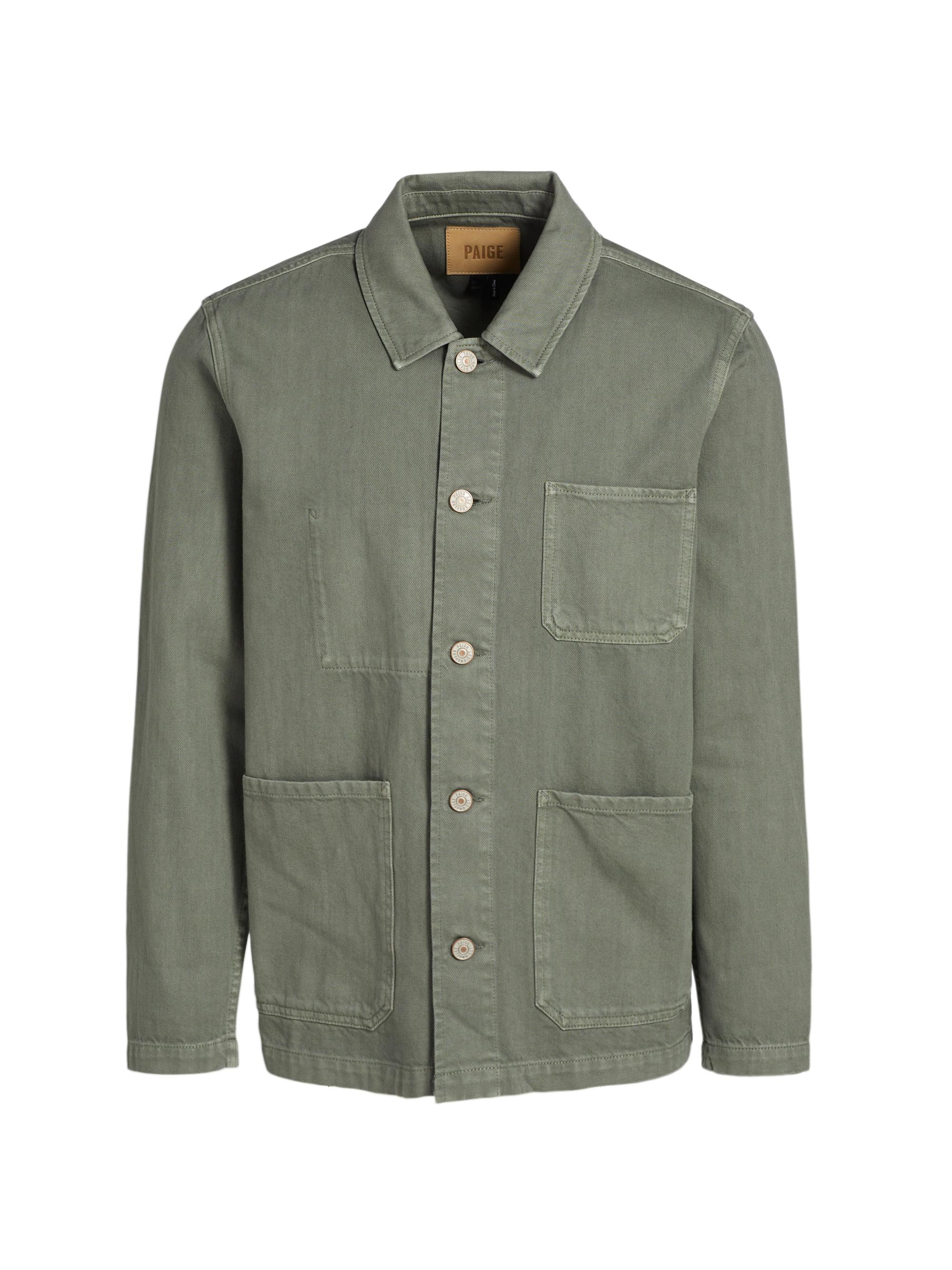 Paige Men's Sidham Denim Chore Jacket - Vintage Bonsai