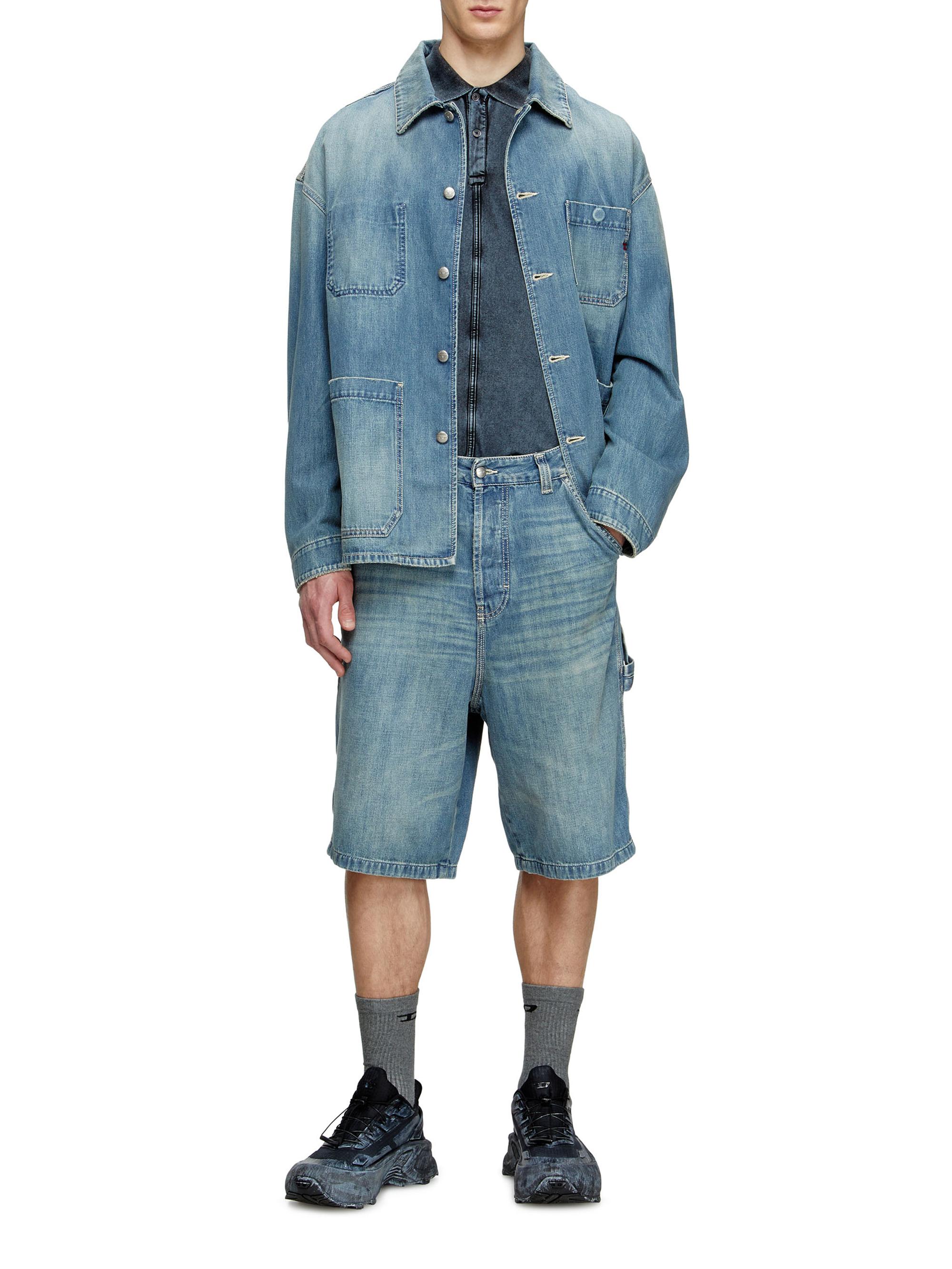 Diesel Livery Whiskered Denim Bermuda Shorts | Saks Fifth Avenue