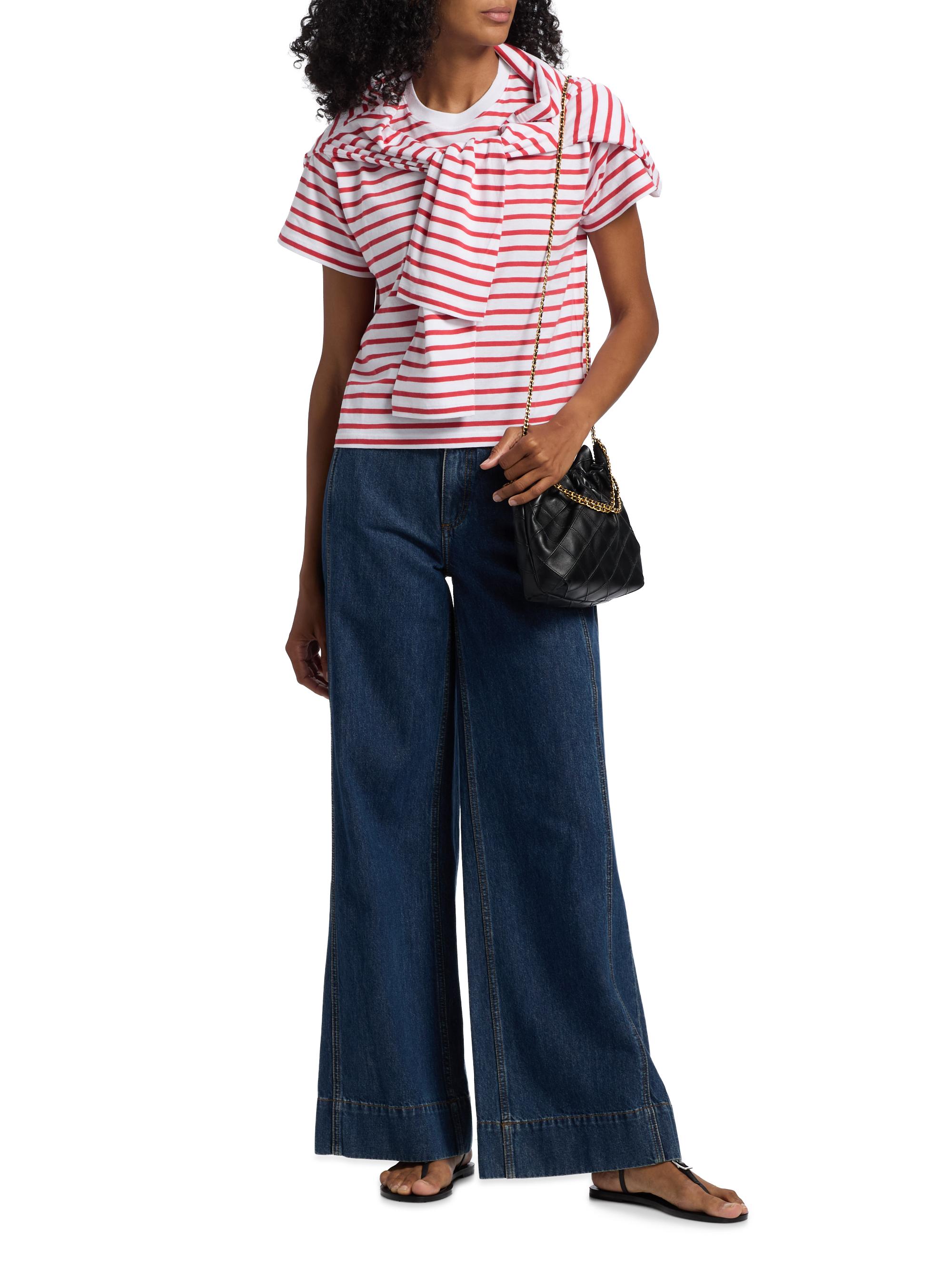 Selah Tailored Wide-Leg Jeans