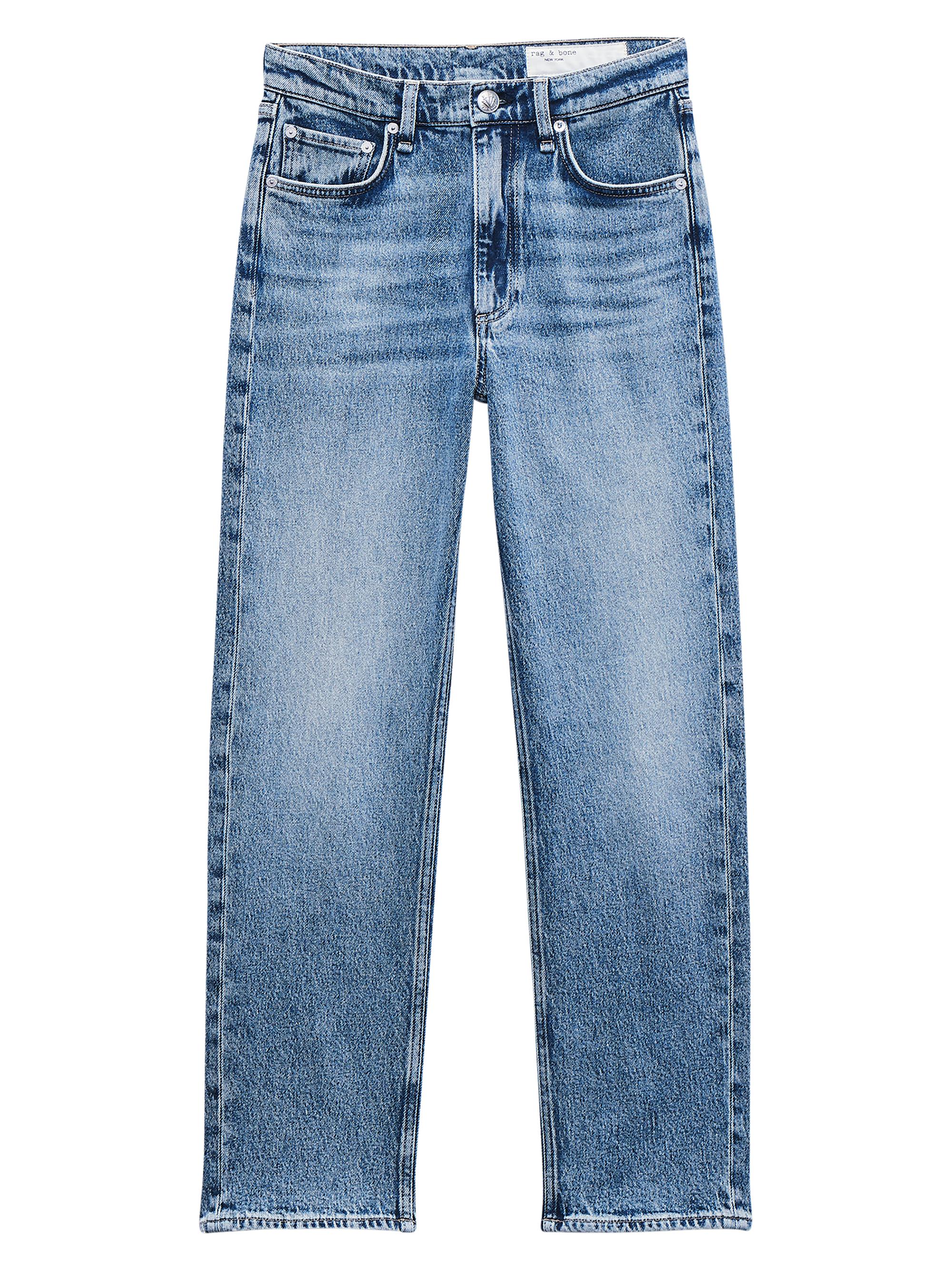 洋書 JAMAICA rag & bone Saige Denim Mid-Rise Straight-Leg Jeans | Saks