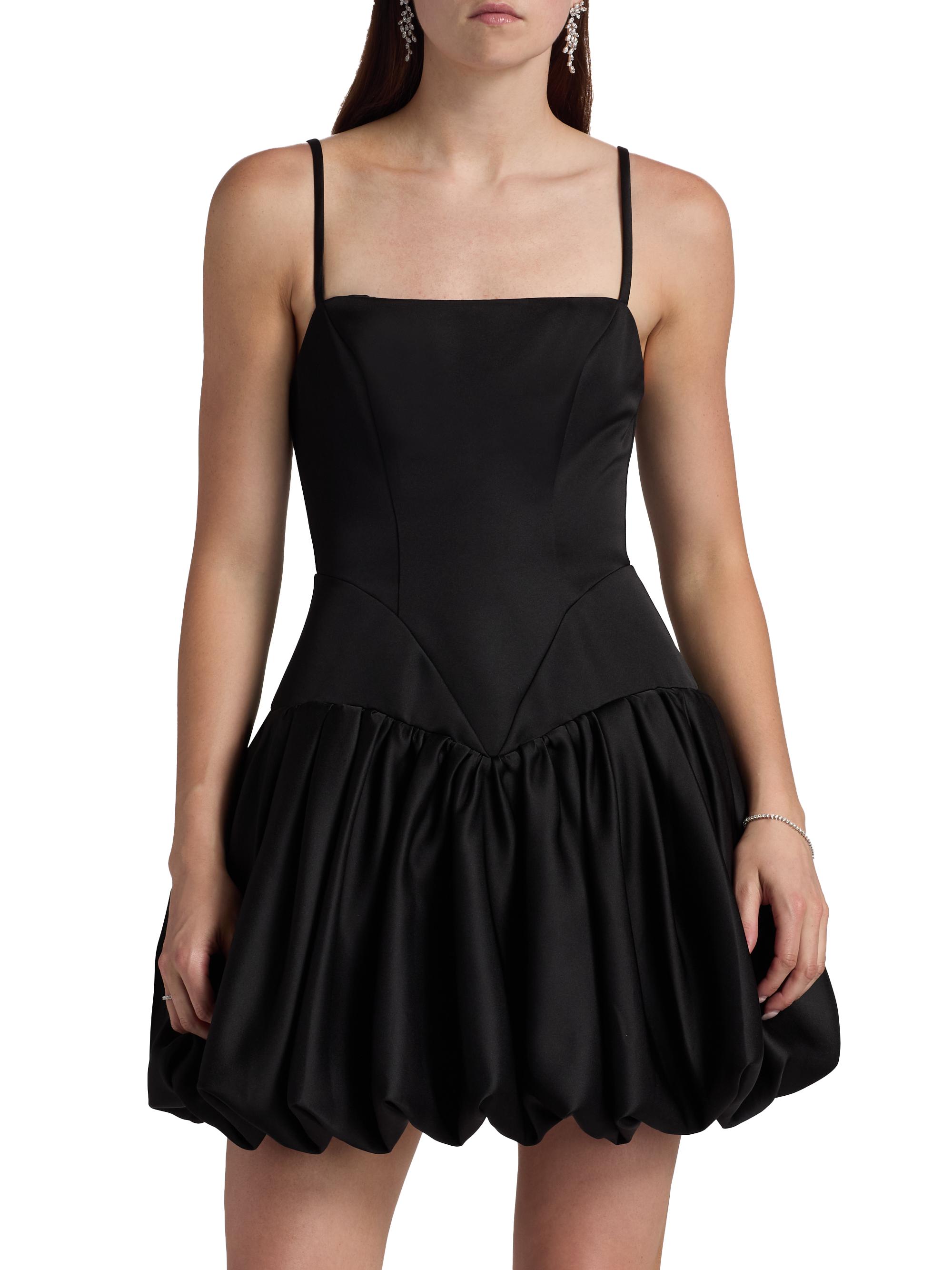 BCBGMAXAZRIA Women's Sleeveless Bubble Minidress - Black | Thumbnail 3